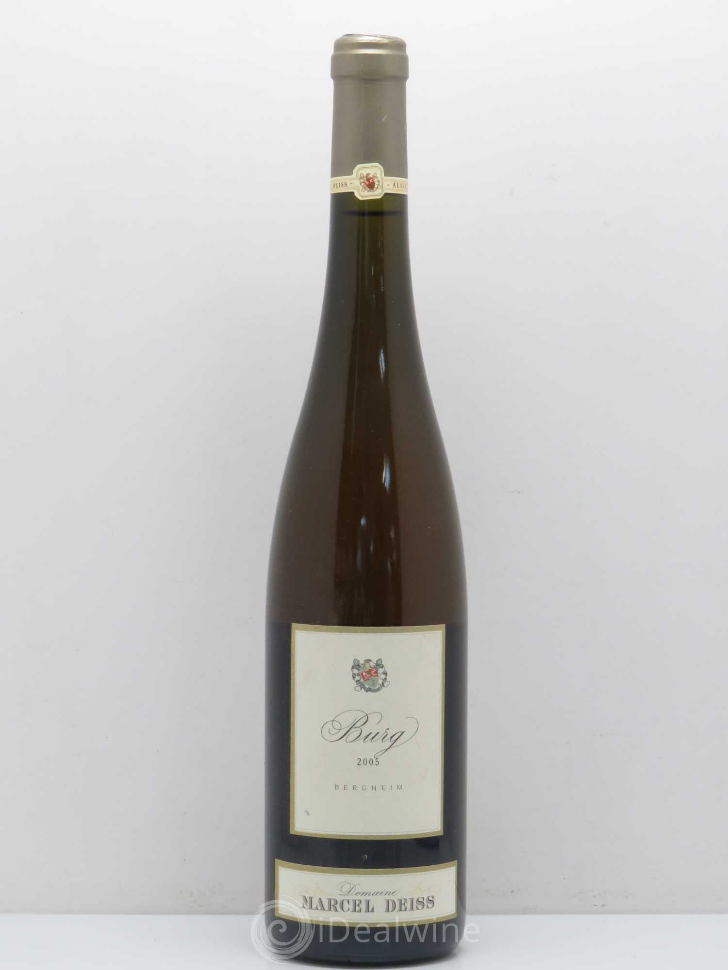 Alsace Burg Marcel Deiss (Domaine) 2005 - Lot de 1 bouteille - 0
