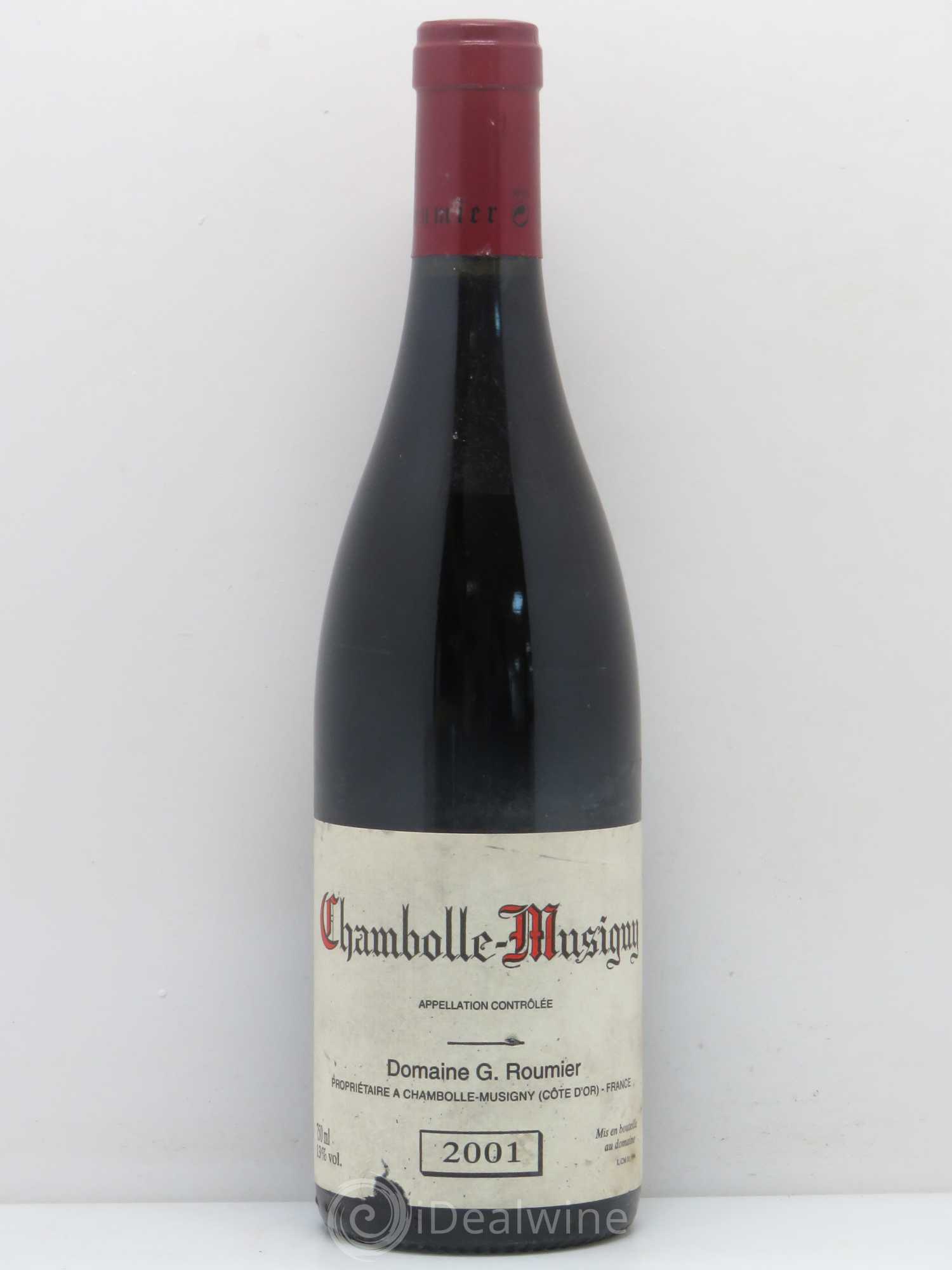 Chambolle-Musigny Georges Roumier (Domaine) 2001 - Lot de 1 bouteille - 0