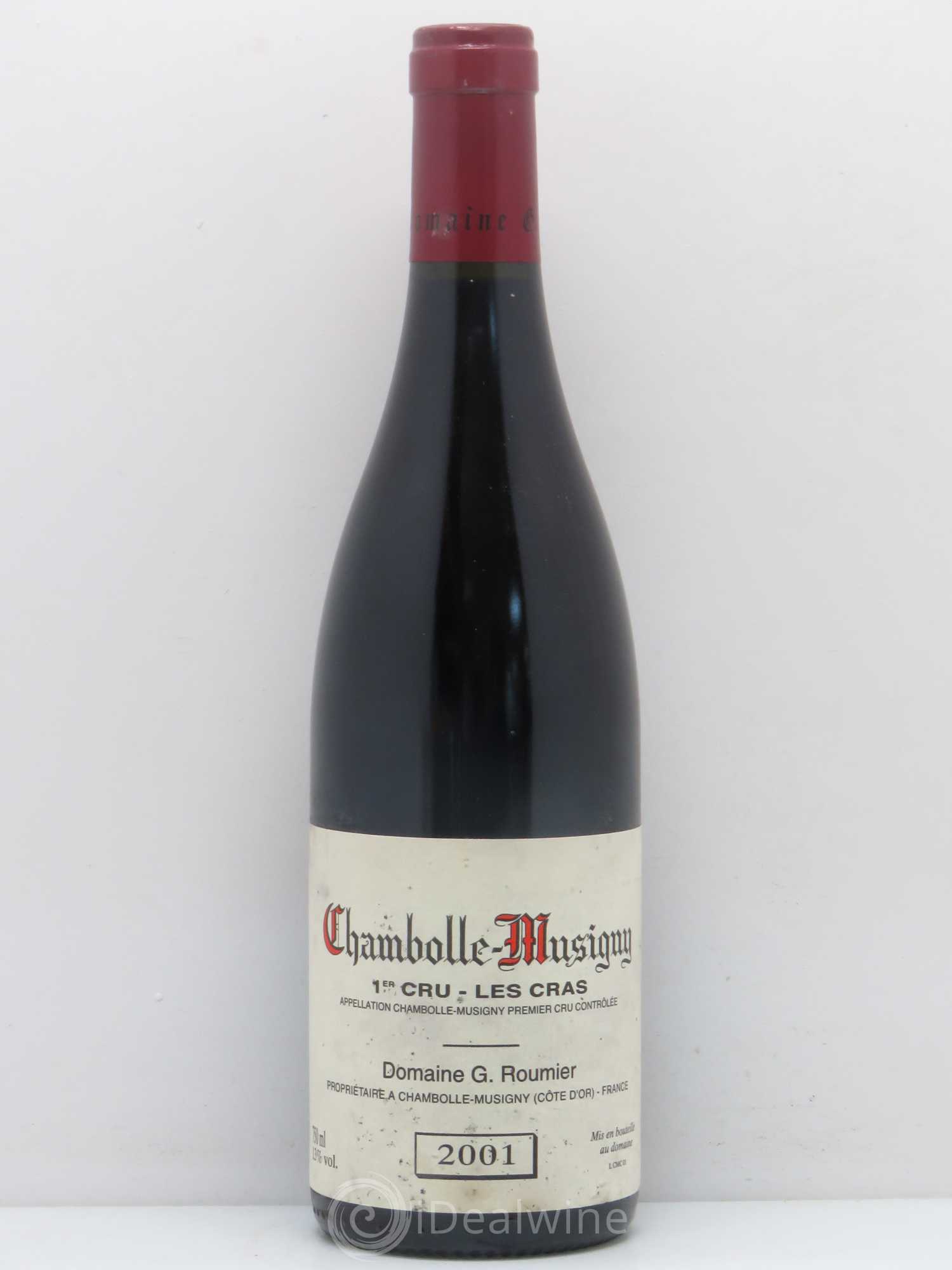 Chambolle-Musigny 1er Cru Les Cras Georges Roumier (Domaine) 2001 - Lot de 1 bouteille - 0