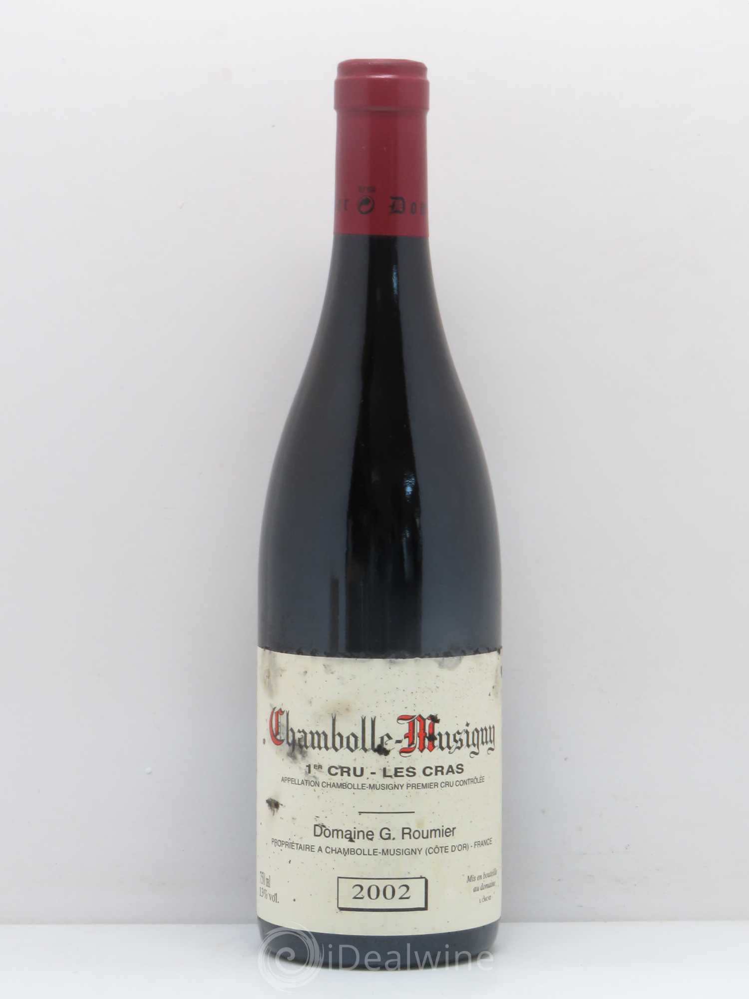 Chambolle-Musigny 1er Cru Les Cras Georges Roumier (Domaine) 2002 - Lot de 1 bouteille - 0