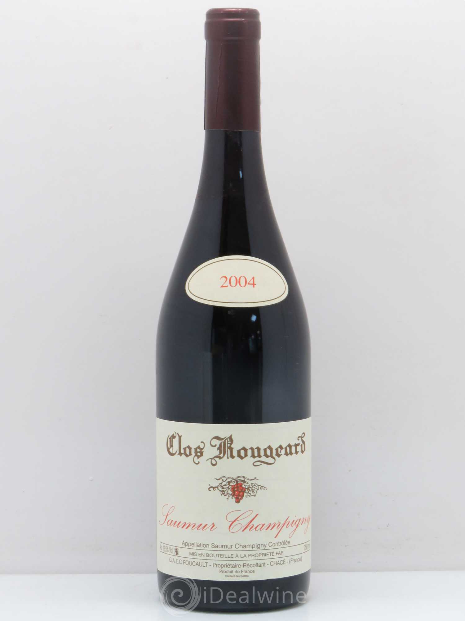 Saumur-Champigny Clos Rougeard 2004 - Lot de 1 bouteille - 0