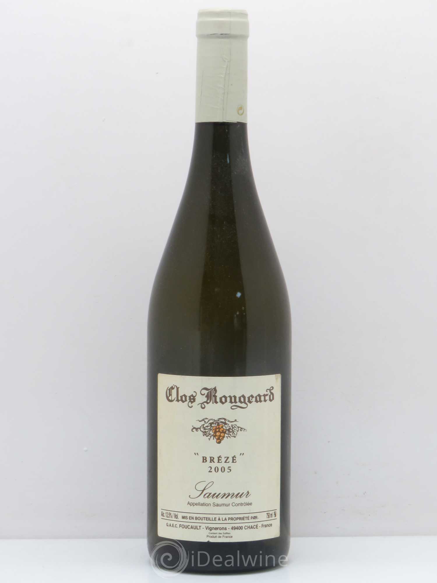 Saumur Brézé Clos Rougeard 2005 - Lot de 1 bouteille - 0