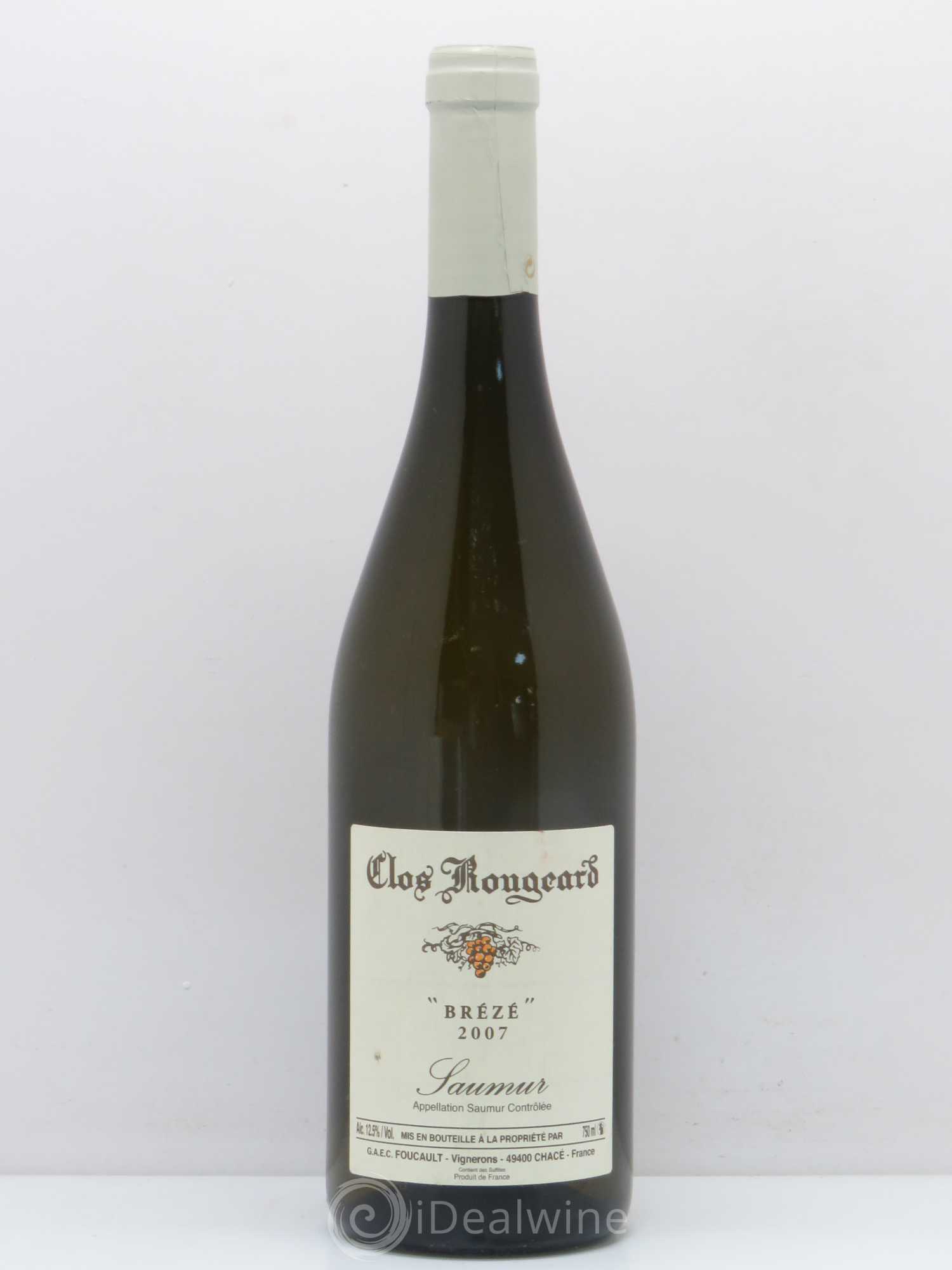 Saumur Brézé Clos Rougeard 2007 - Posten von 1 Flasche - 0