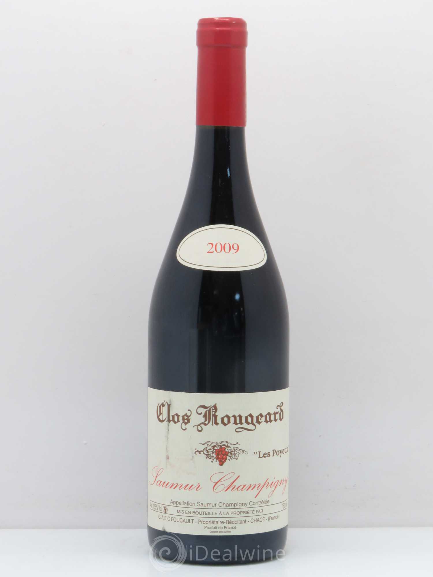 Saumur-Champigny Les Poyeux Clos Rougeard 2009 - Lot de 1 bouteille - 0