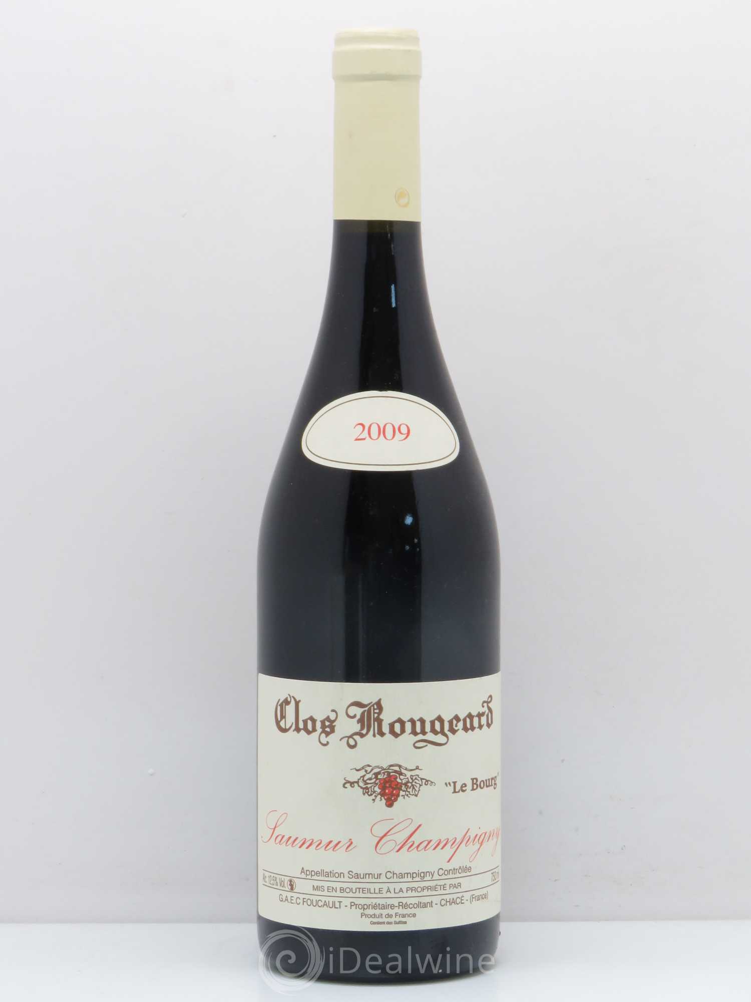 Saumur-Champigny Le Bourg Clos Rougeard 2009 - Lot de 1 bouteille - 0
