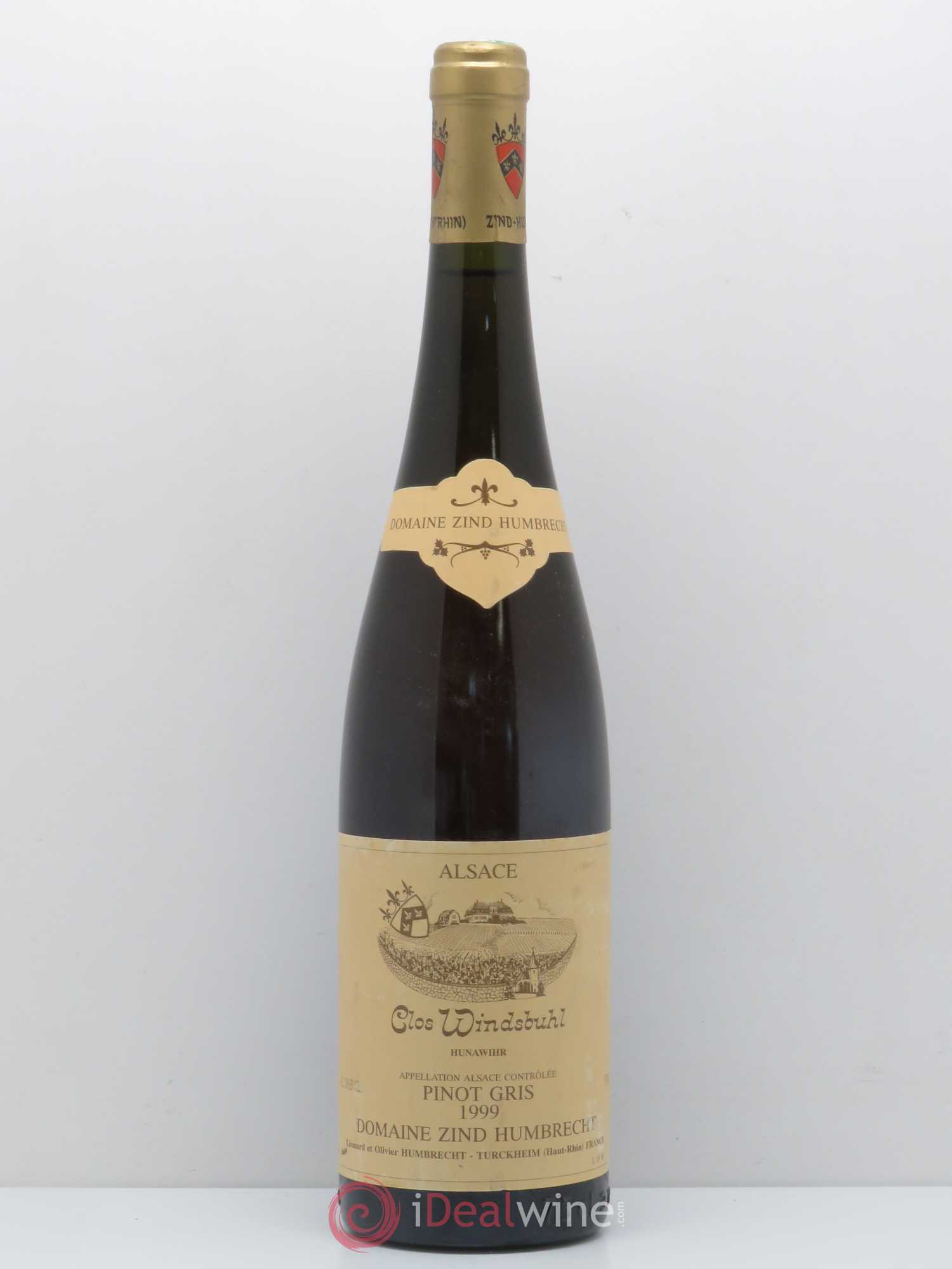 Alsace Pinot Gris (anciennement Tokay) Zind-Humbrecht (Domaine) Clos Windsbuhl 1999 - Posten von 1 Flasche - 0