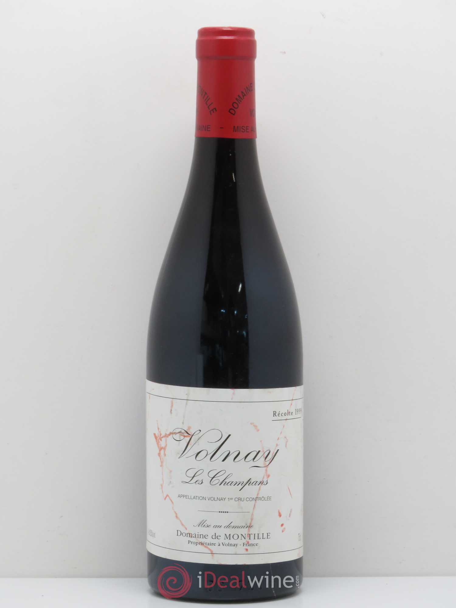 Volnay 1er Cru Les Champans De Montille (Domaine) 1999 - Lot de 1 bouteille - 0