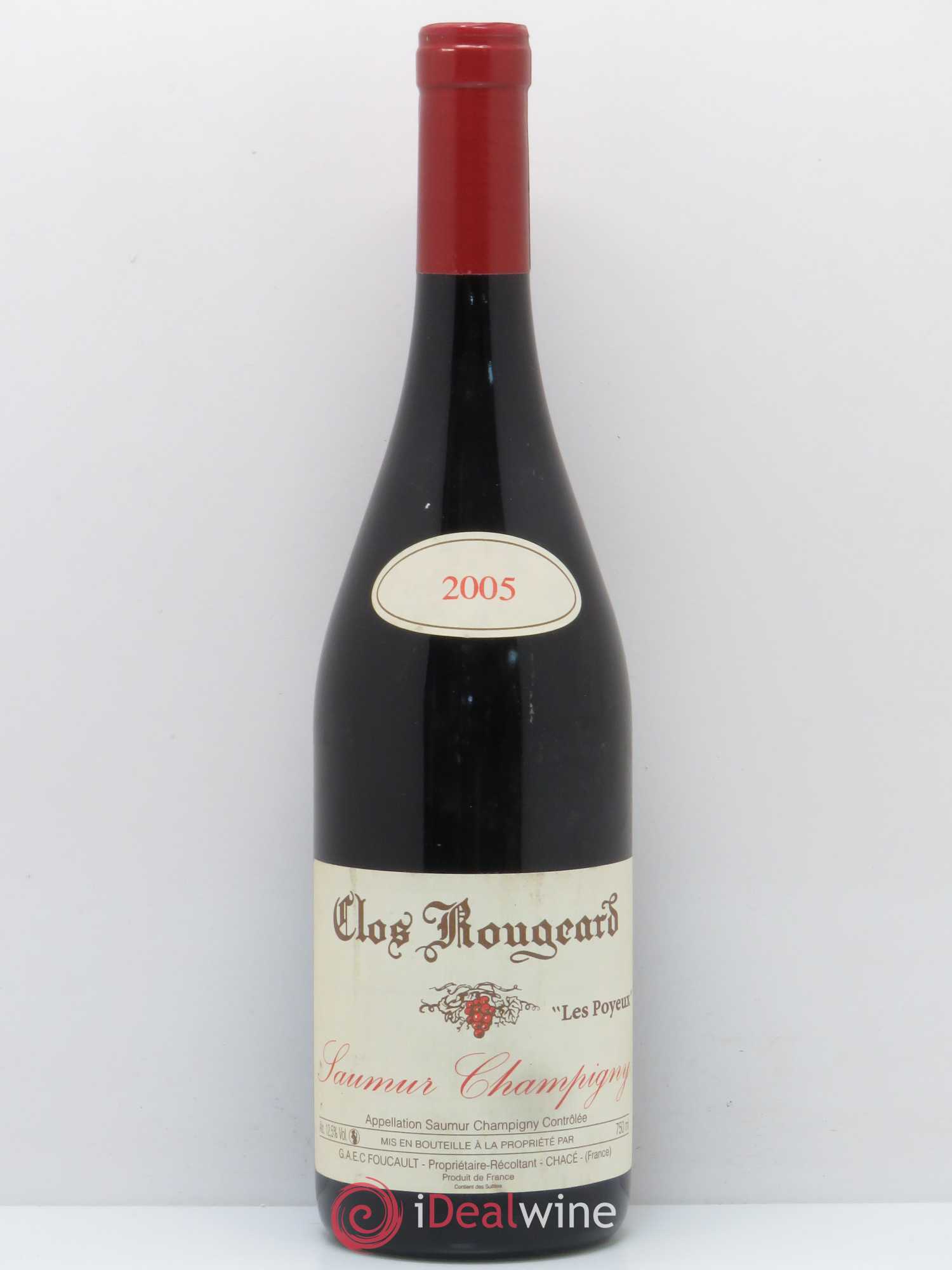 Saumur-Champigny Les Poyeux Clos Rougeard 2005 - Lot de 1 bouteille - 0