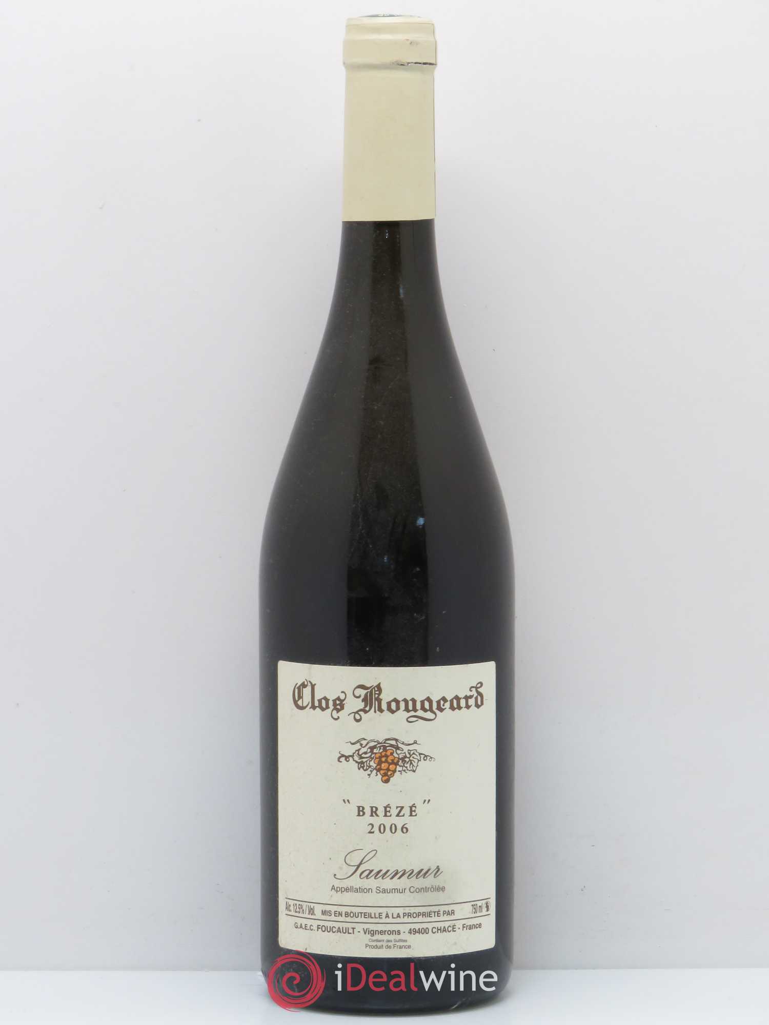 Saumur Brézé Clos Rougeard 2006 - Posten von 1 Flasche - 0