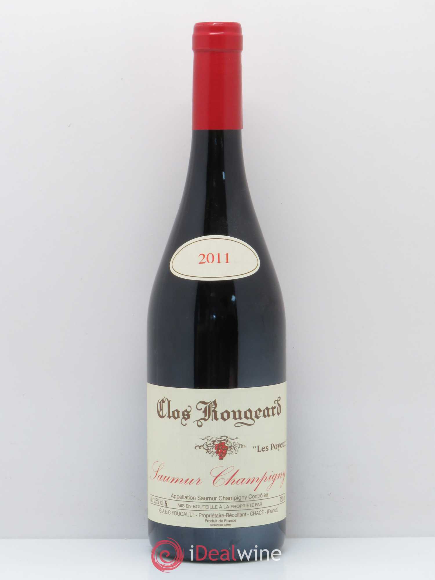 Saumur-Champigny Les Poyeux Clos Rougeard 2011 - Lot de 1 bouteille - 0