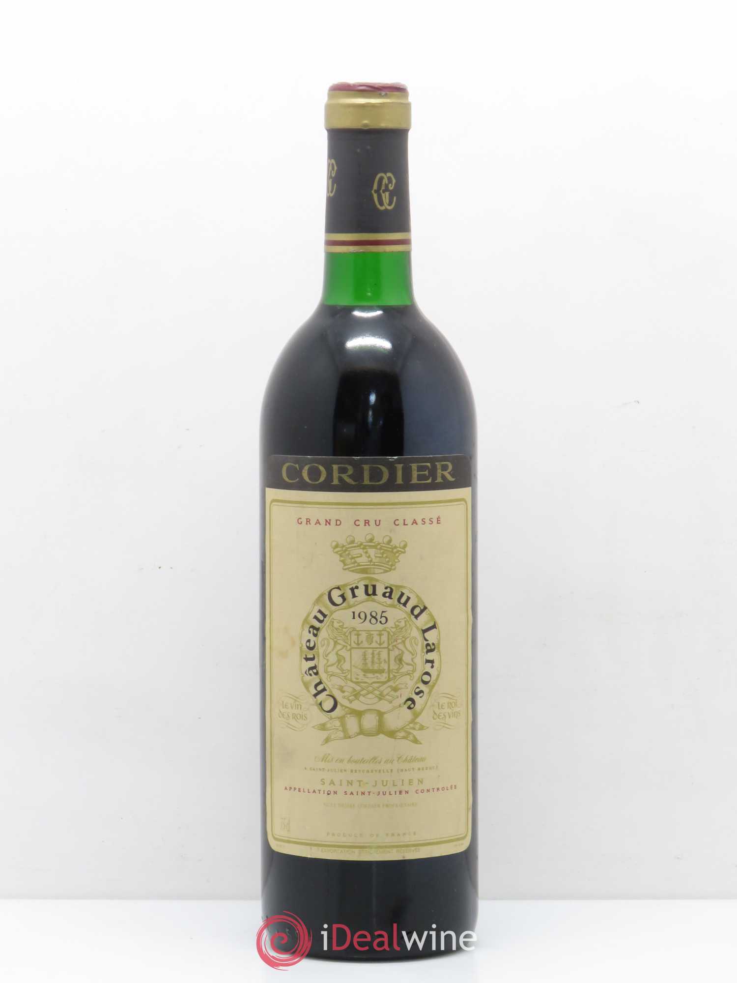 Château Gruaud Larose 2ème Grand Cru Classé 1985 - Lot de 1 bouteille - 0