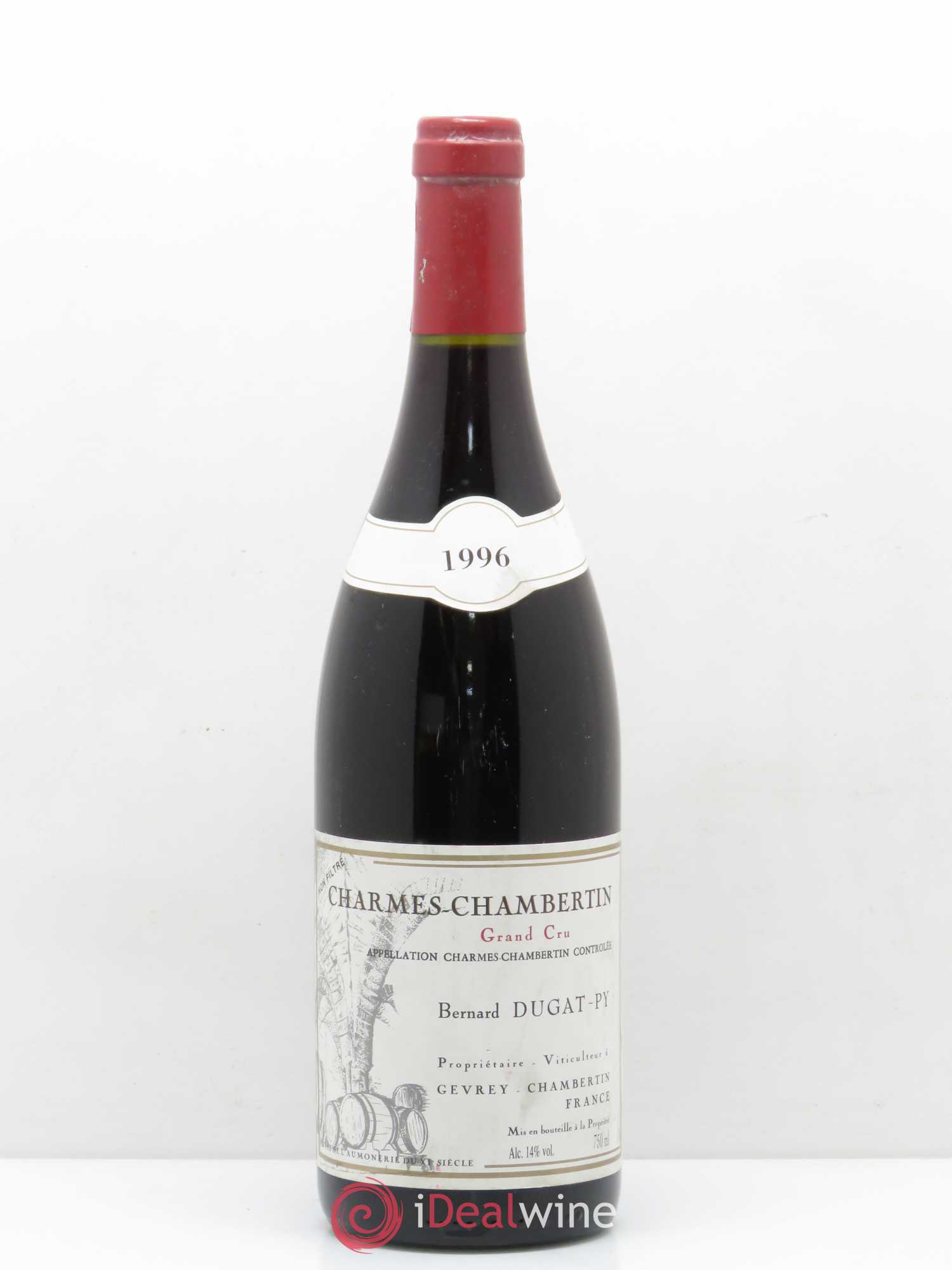 Charmes-Chambertin Grand Cru Dugat-Py 1996 - Lot de 1 bouteille - 0