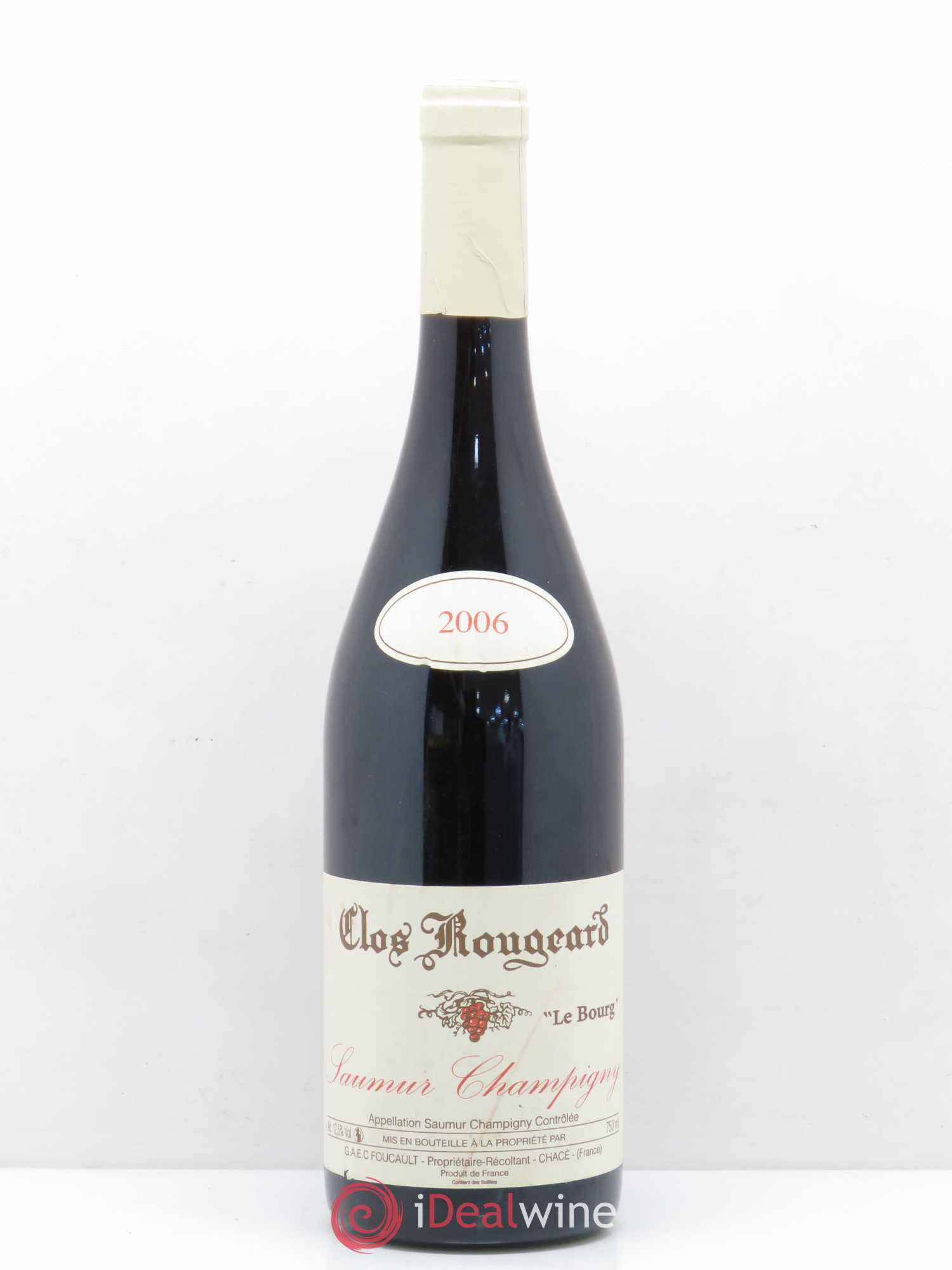 Saumur-Champigny Le Bourg Clos Rougeard 2006 - Lot de 1 bouteille - 0