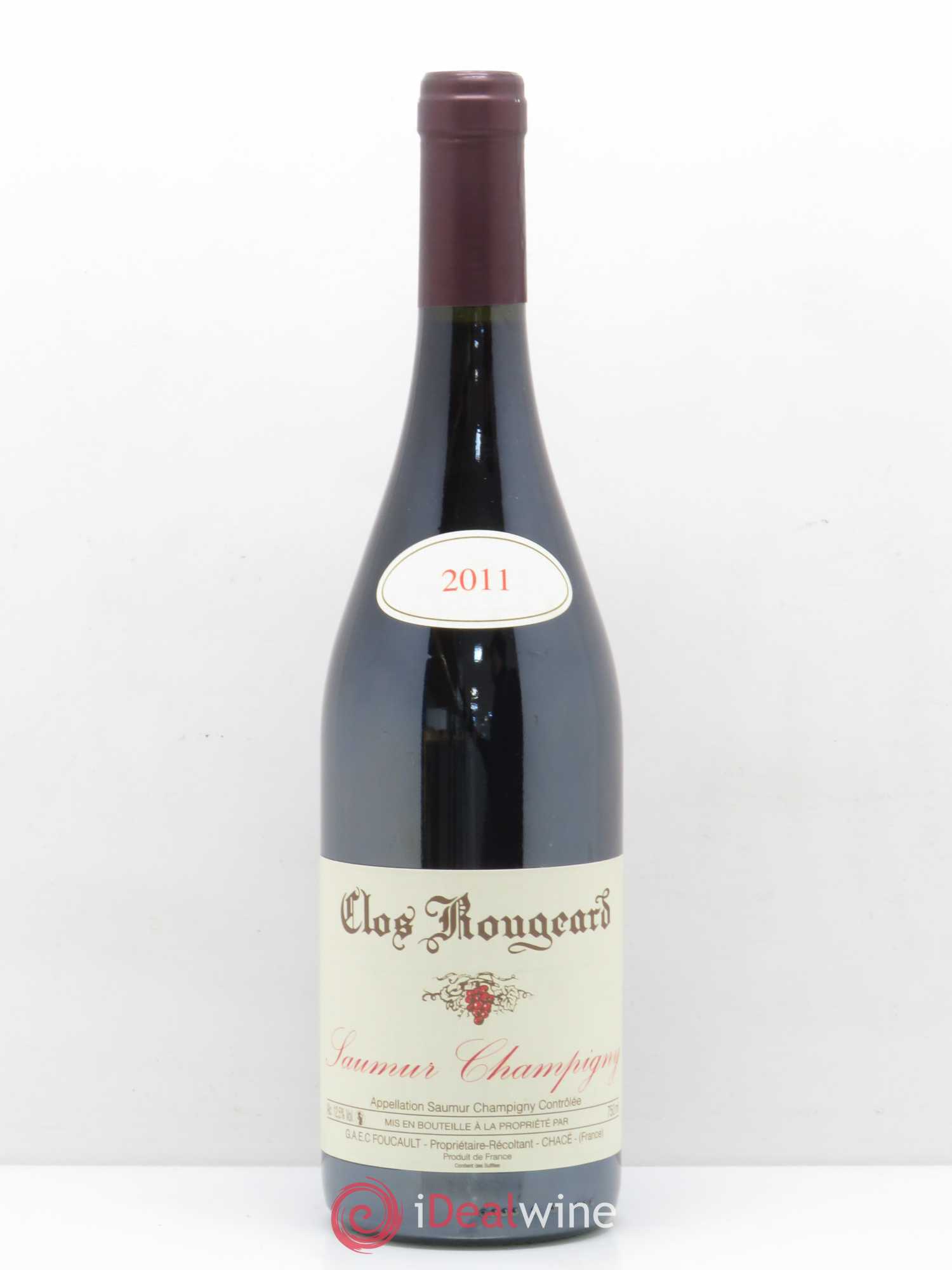 Saumur-Champigny Clos Rougeard 2011 - Lot de 1 bouteille - 0