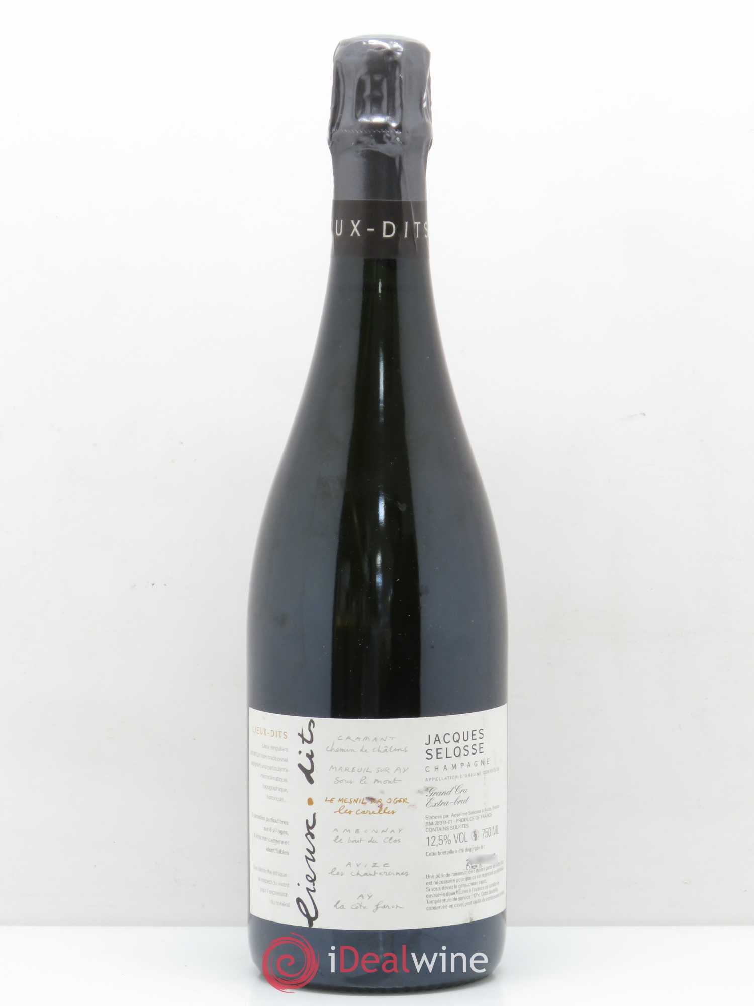 Les Carelles Blanc de Blancs Jacques Selosse - Lot de 1 bouteille - 0