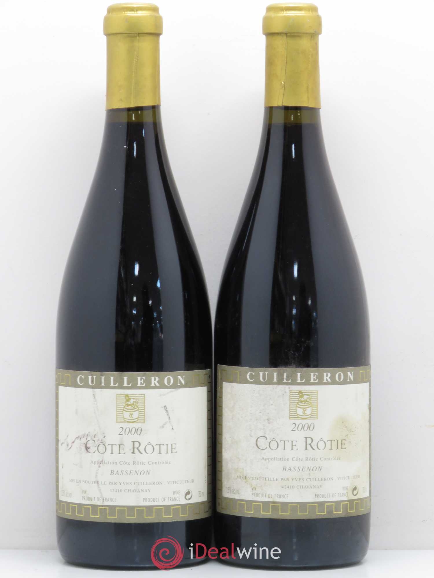 Côte-Rôtie Bassenon Yves Cuilleron (Domaine) 2000 - Lot de 2 bouteilles - 0