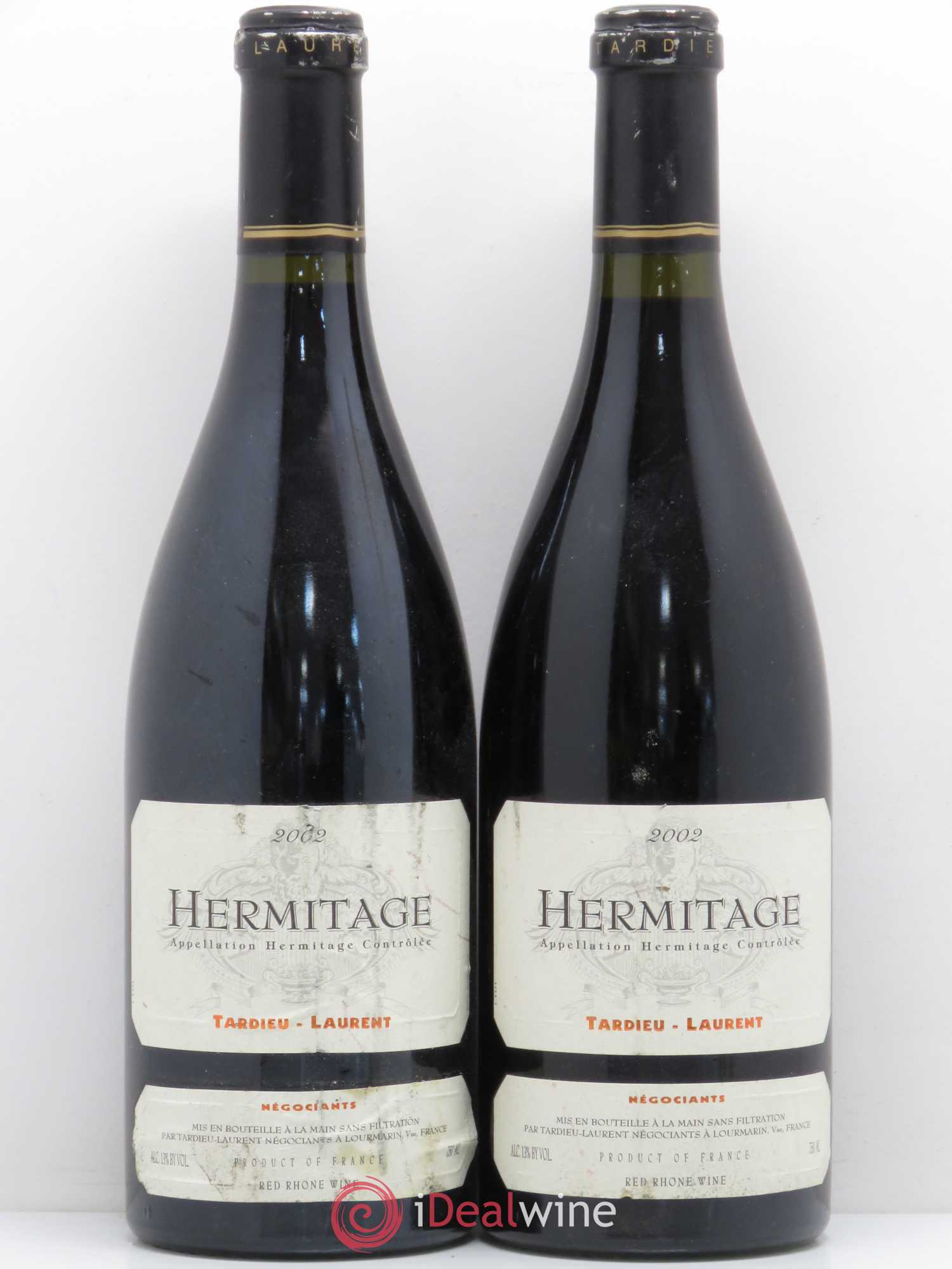 Hermitage Maison Tardieu-Laurent 2002 - Lot de 2 bouteilles - 0