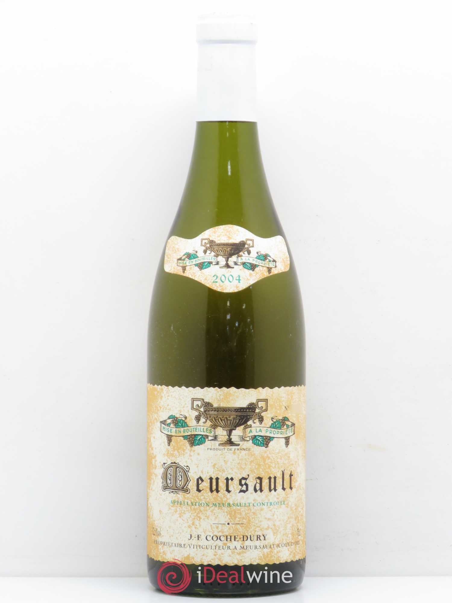 Meursault Coche Dury (Domaine) 2004 - Lot de 1 bouteille - 0