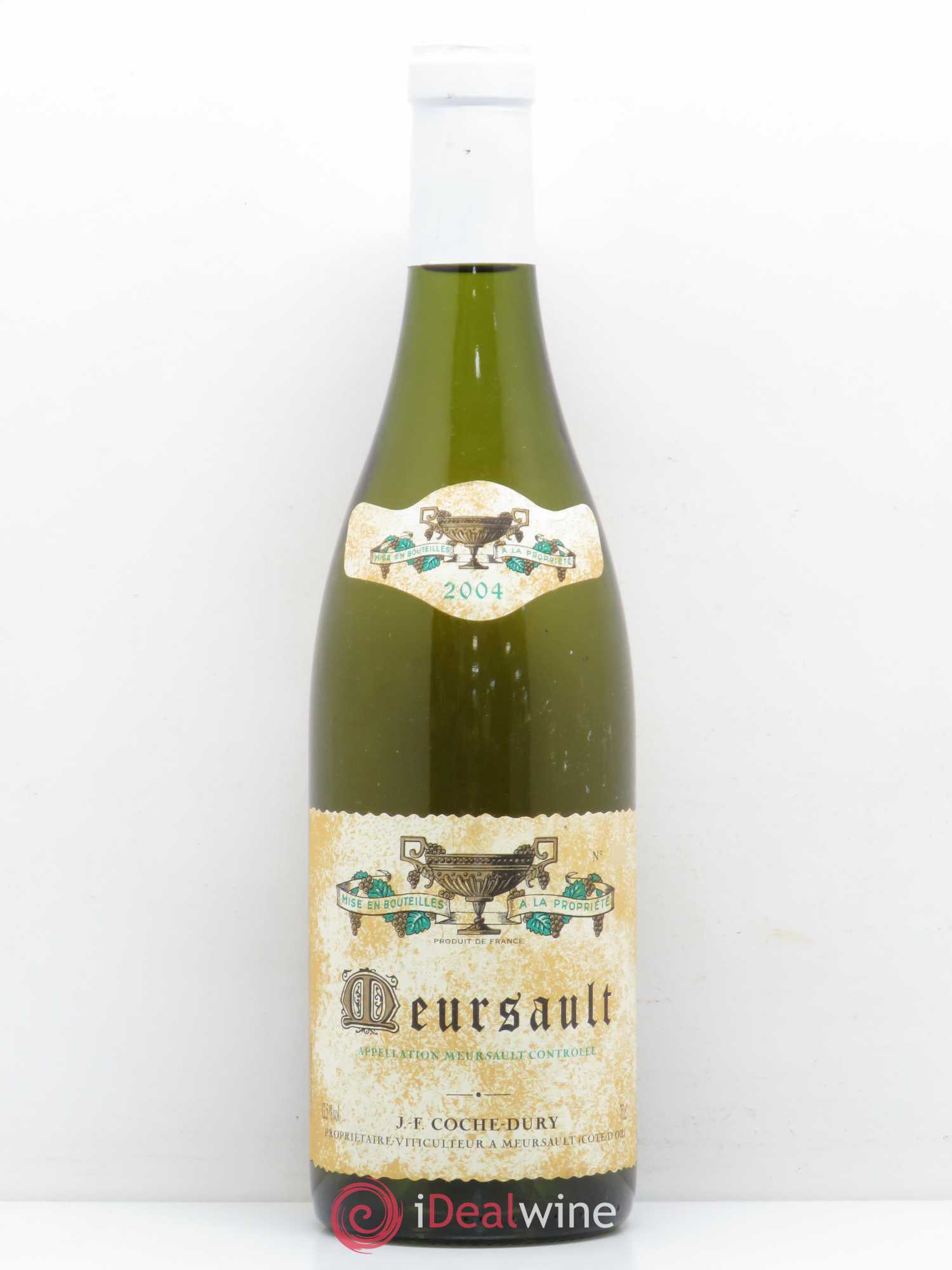 Meursault Coche Dury (Domaine) 2004 - Lot de 1 bouteille - 0