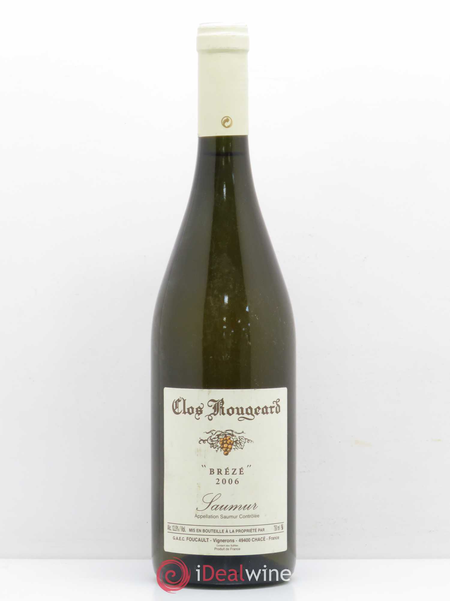 Saumur Brézé Clos Rougeard 2006 - Lot de 1 bouteille - 0