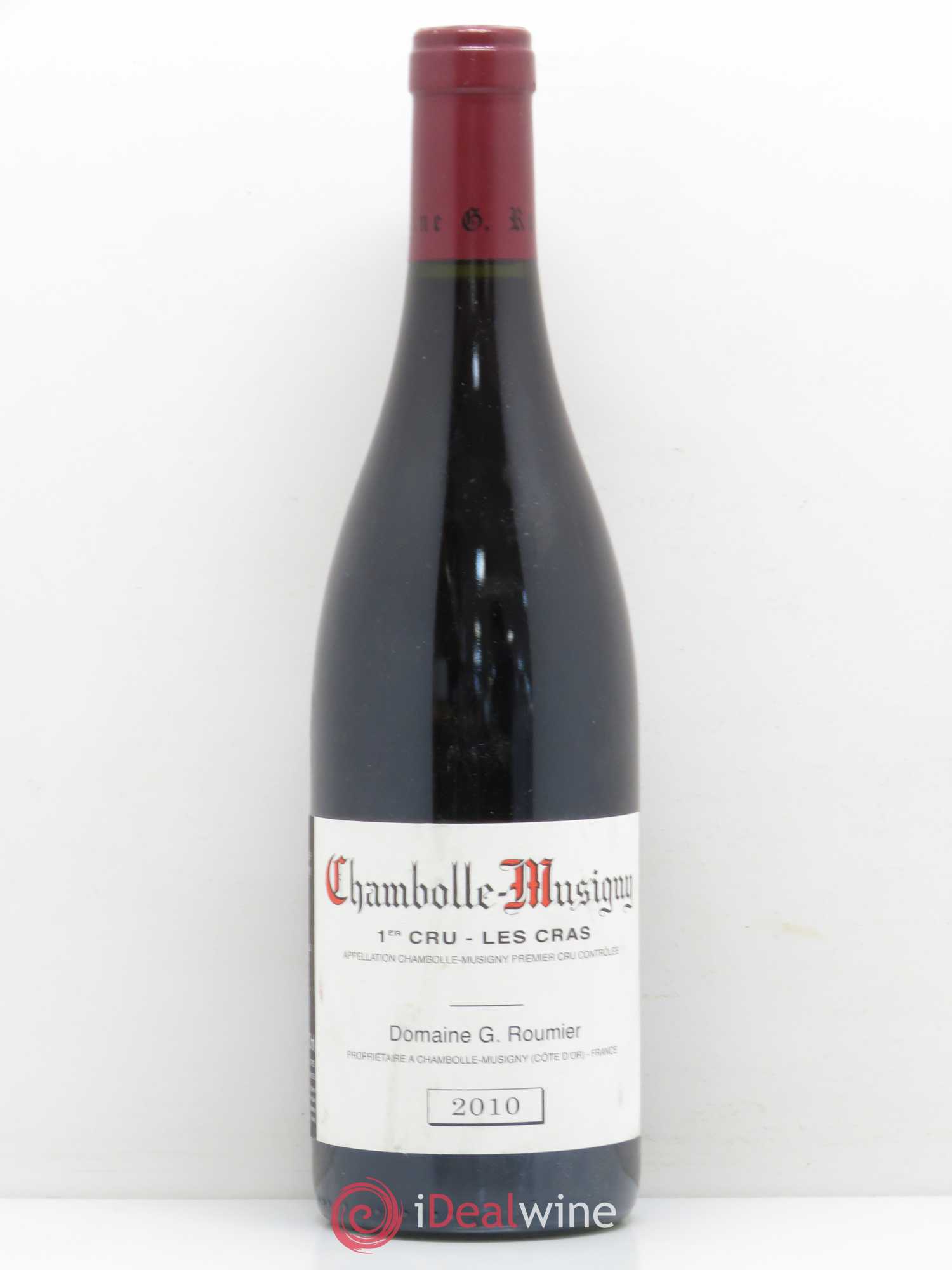 Chambolle-Musigny 1er Cru Les Cras Georges Roumier (Domaine) 2010 - Lot de 1 bouteille - 0