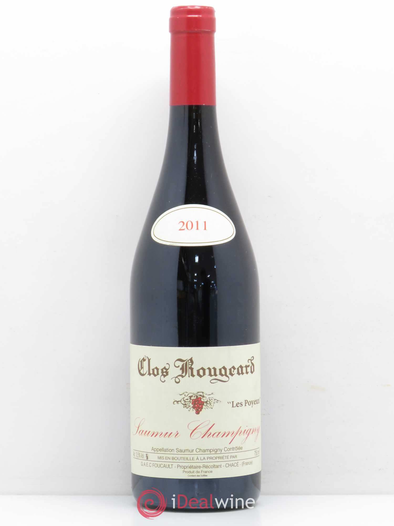 Saumur-Champigny Les Poyeux Clos Rougeard 2011 - Lot de 1 bouteille - 0
