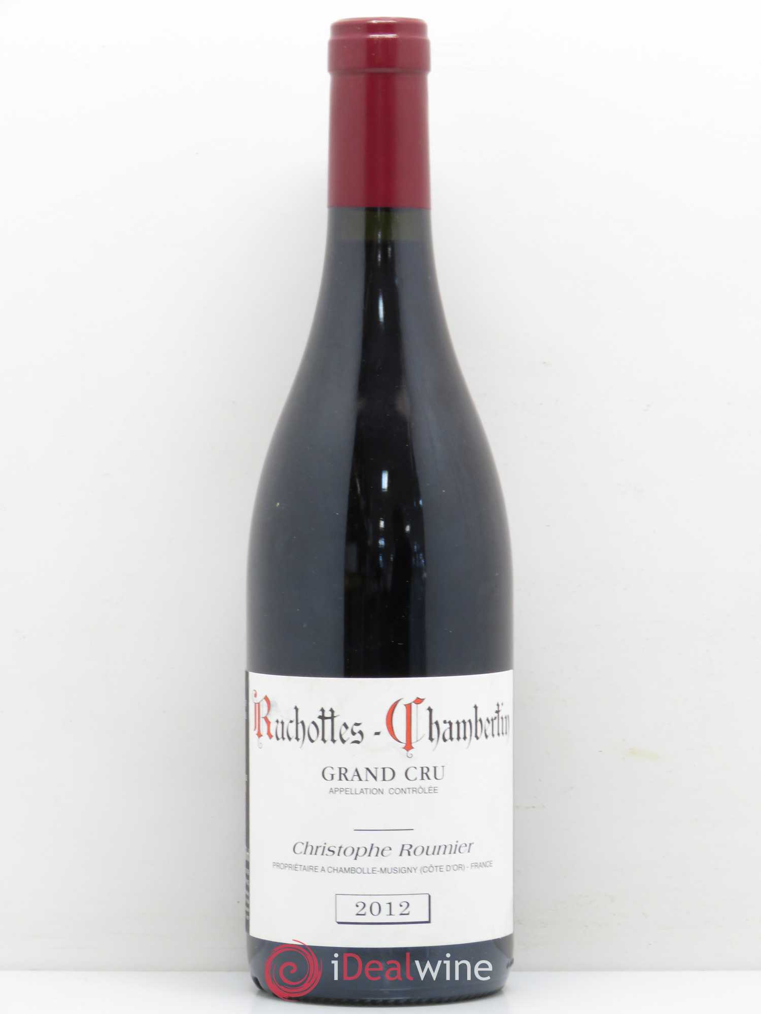 Ruchottes-Chambertin Grand Cru Christophe Roumier 2012 - Lot de 1 bouteille - 0