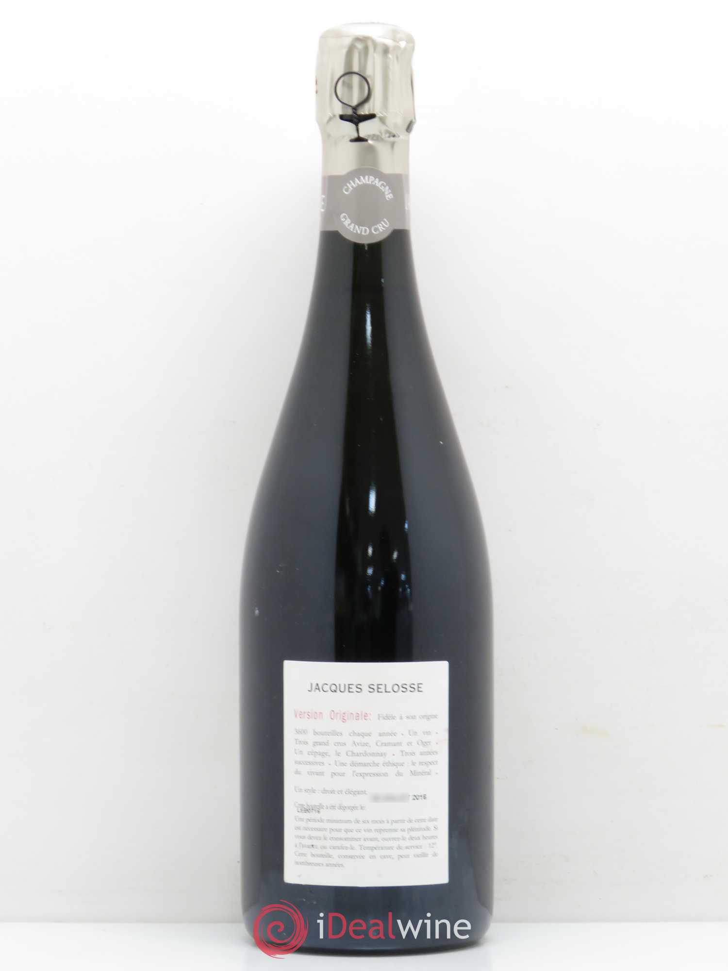 Version Originale Jacques Selosse - Lot de 1 bouteille - 1