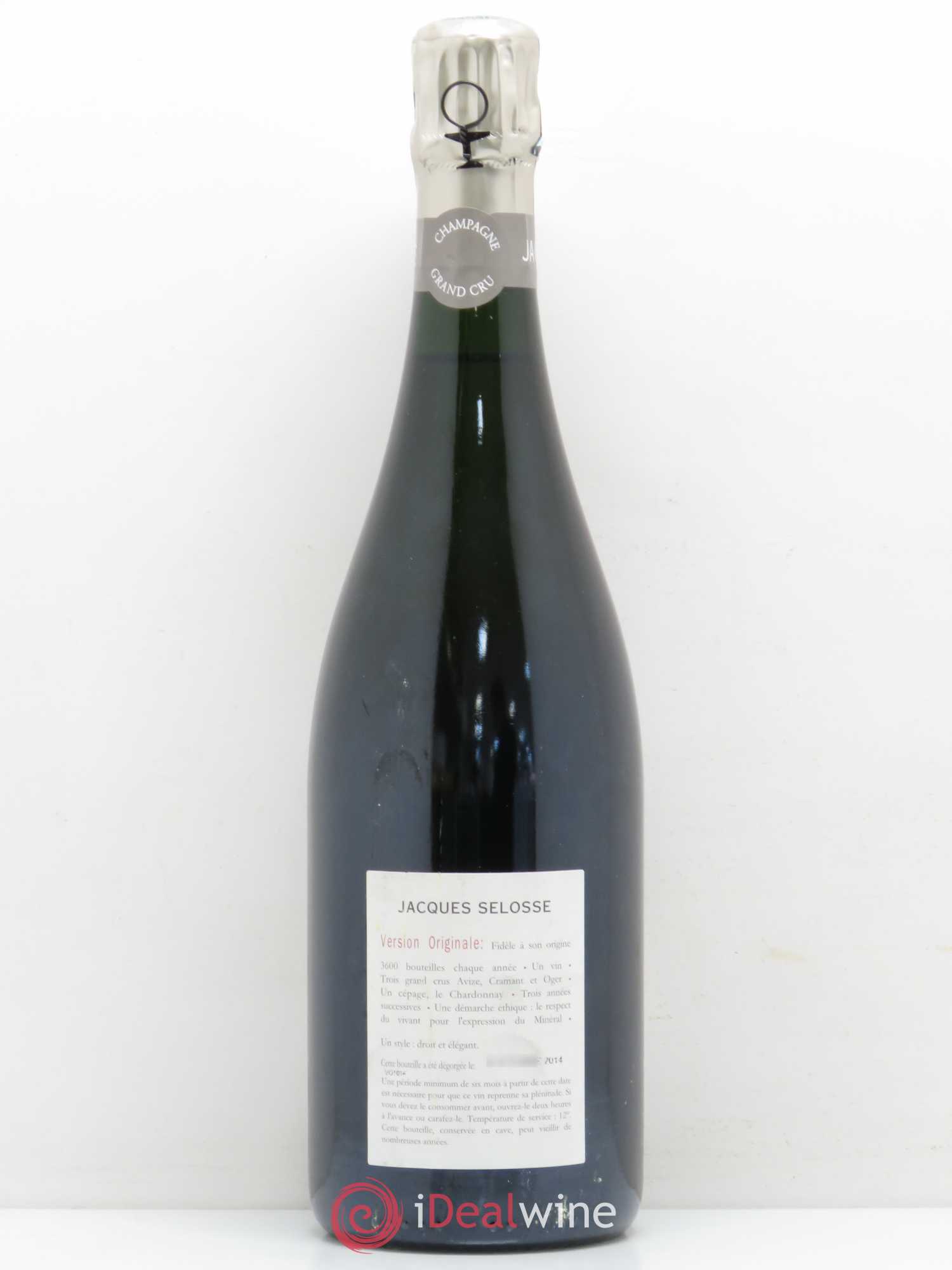 Version Originale Jacques Selosse - Lot de 1 bouteille - 1