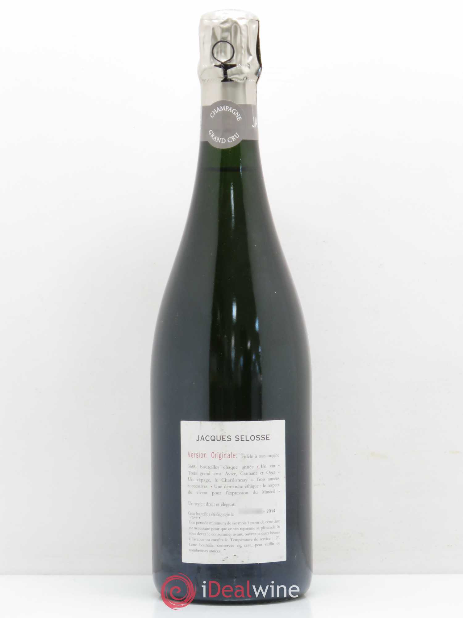 Version Originale Jacques Selosse - Lot de 1 bouteille - 1