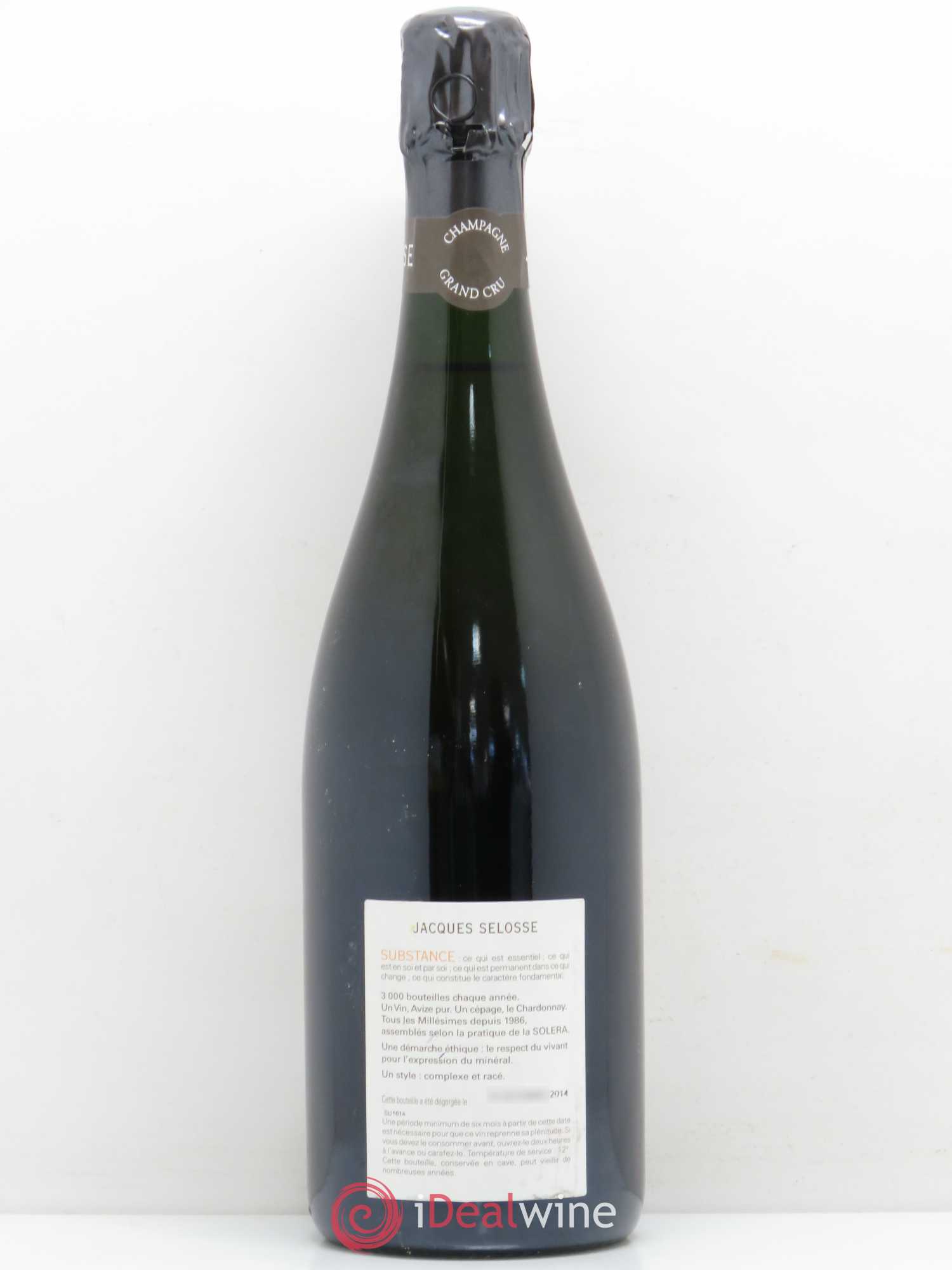 Substance Jacques Selosse - Lot de 1 bouteille - 1