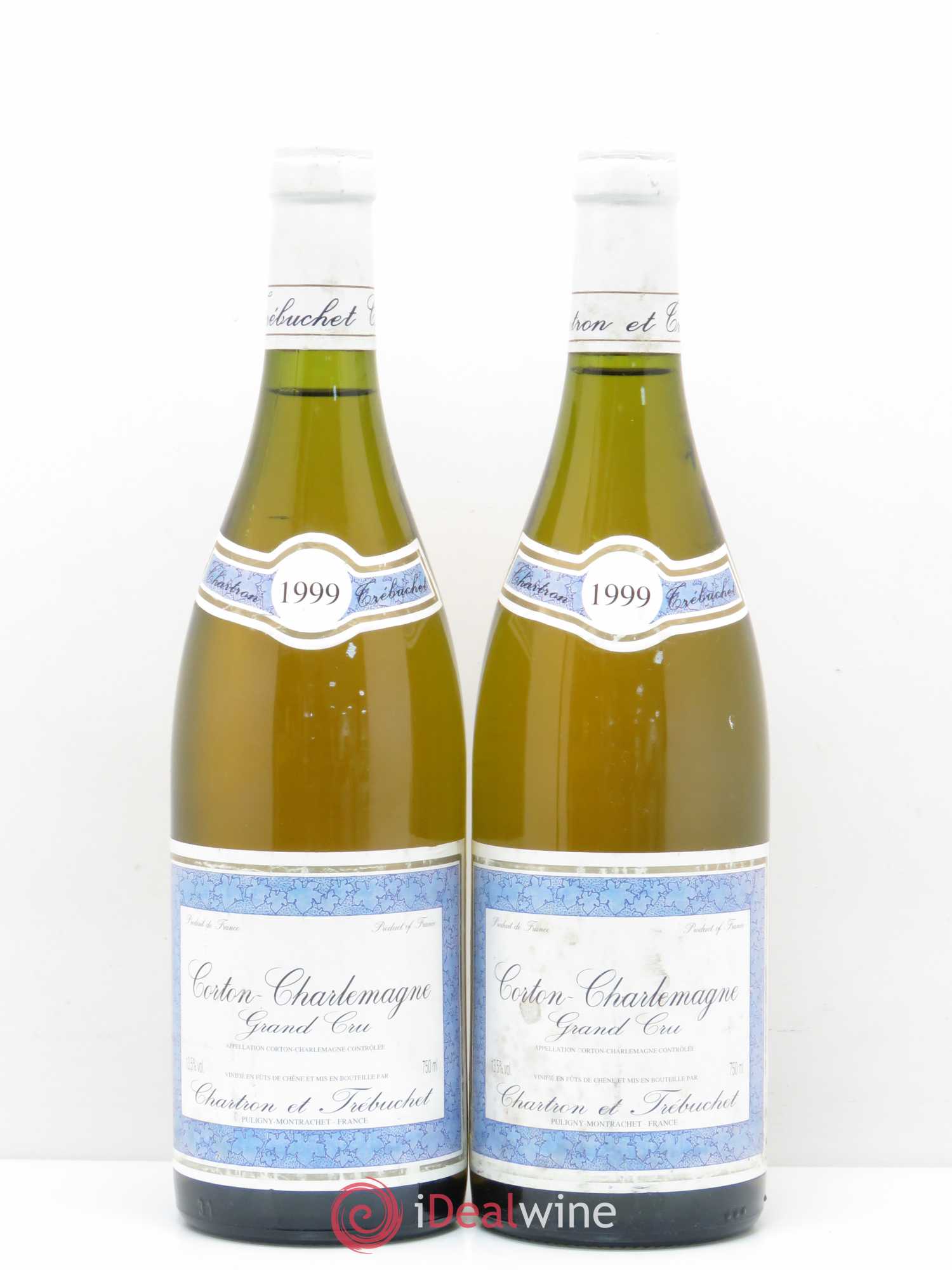 Corton-Charlemagne Grand Cru Chartron et Trebuchet 1999 - Posten von 2 Flaschen - 0