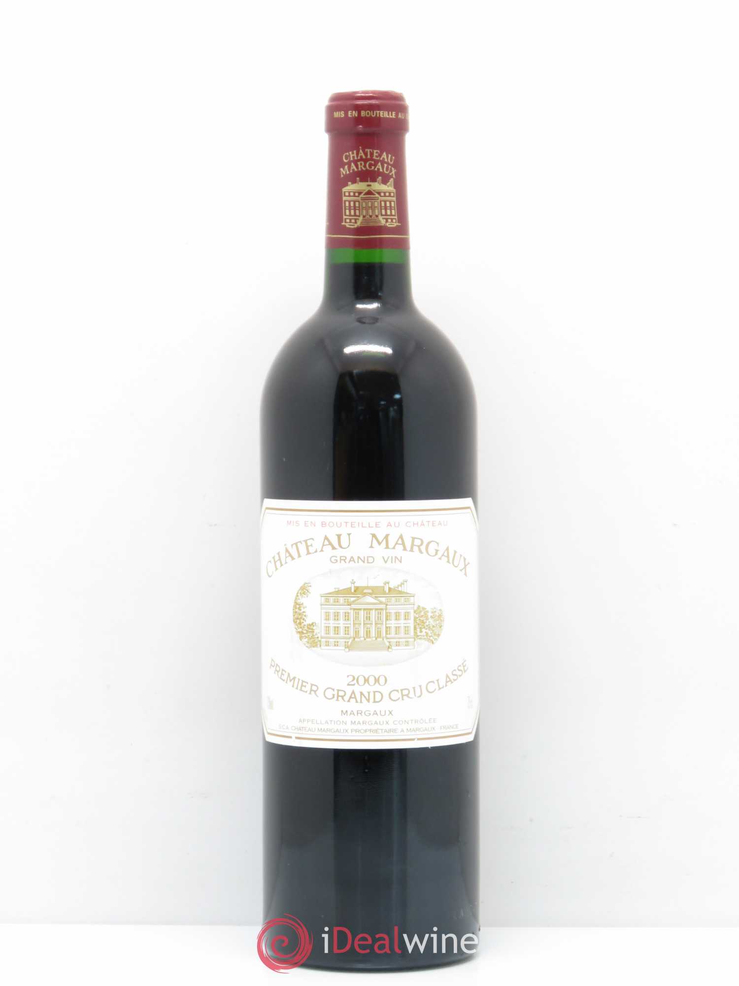 Château Margaux 1er Grand Cru Classé 2000 - Lot de 1 bouteille - 0