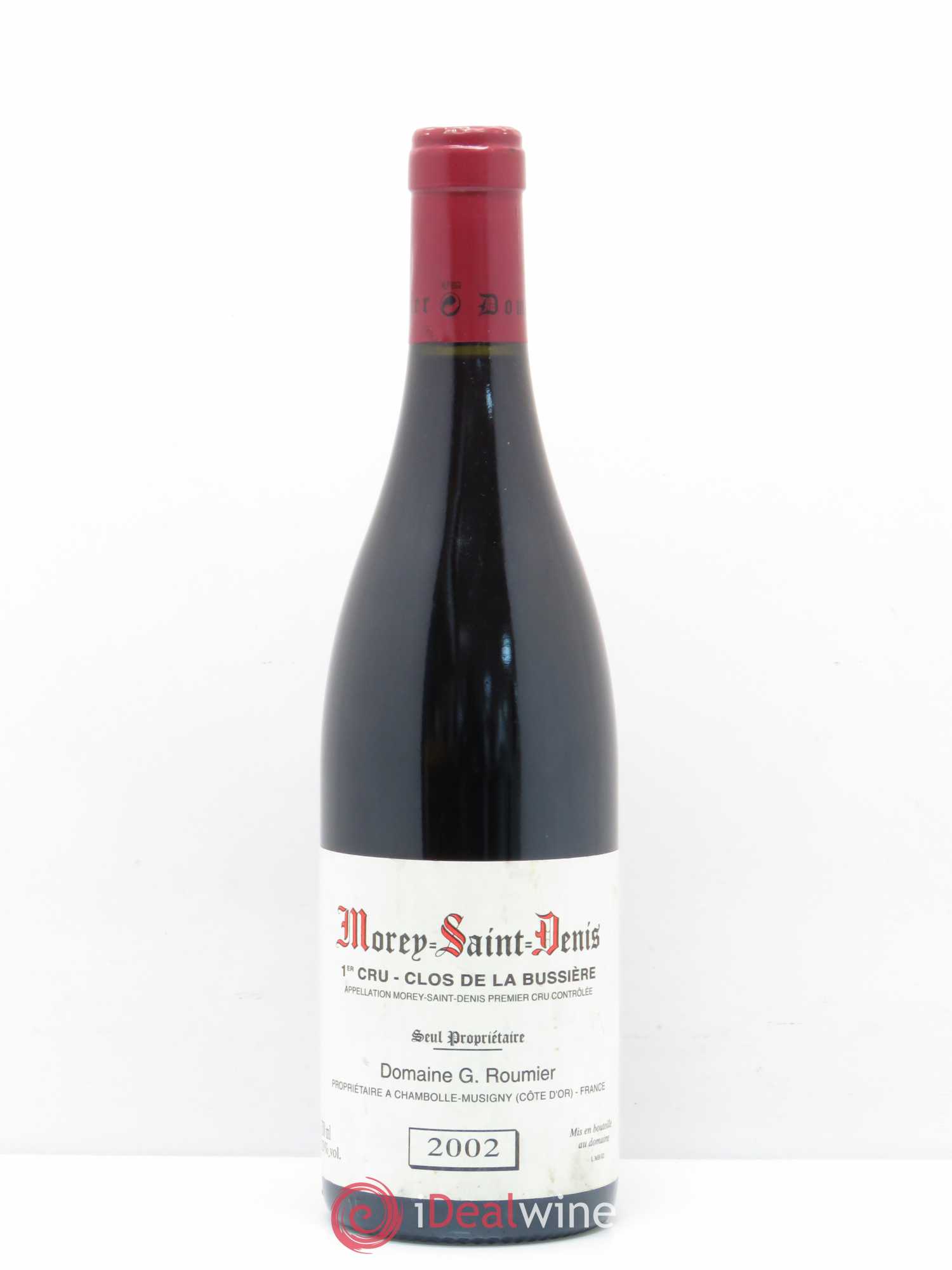 Morey-Saint-Denis 1er Cru Clos de la Bussière Georges Roumier (Domaine) 2002 - Lot de 1 bouteille - 0