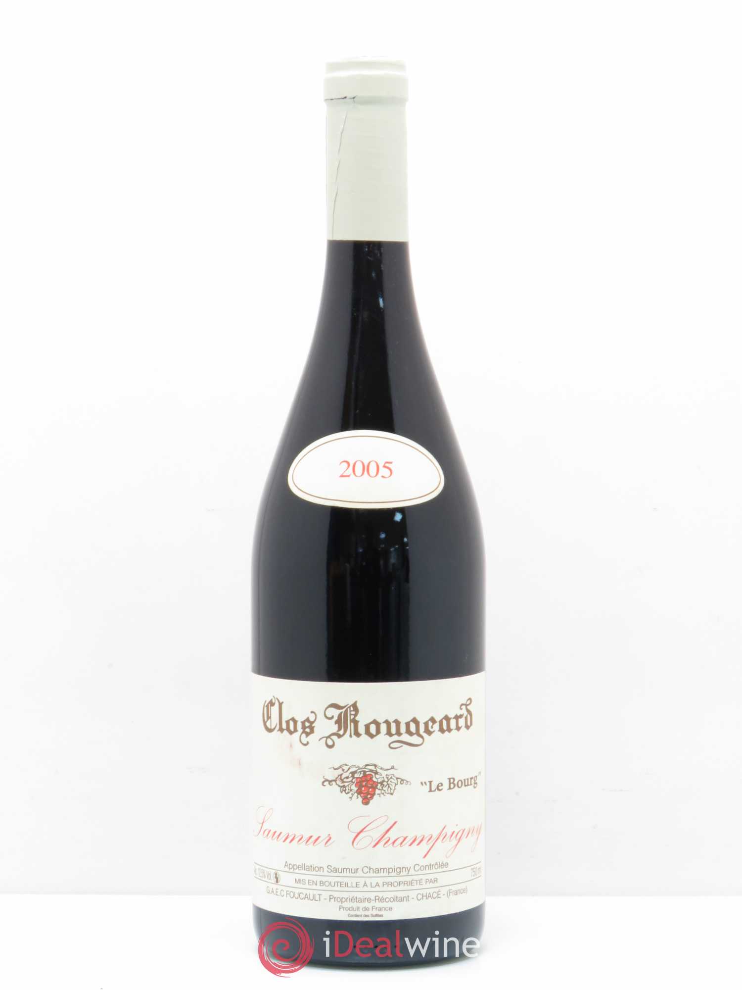 Saumur-Champigny Le Bourg Clos Rougeard 2005 - Lot de 1 bouteille - 0
