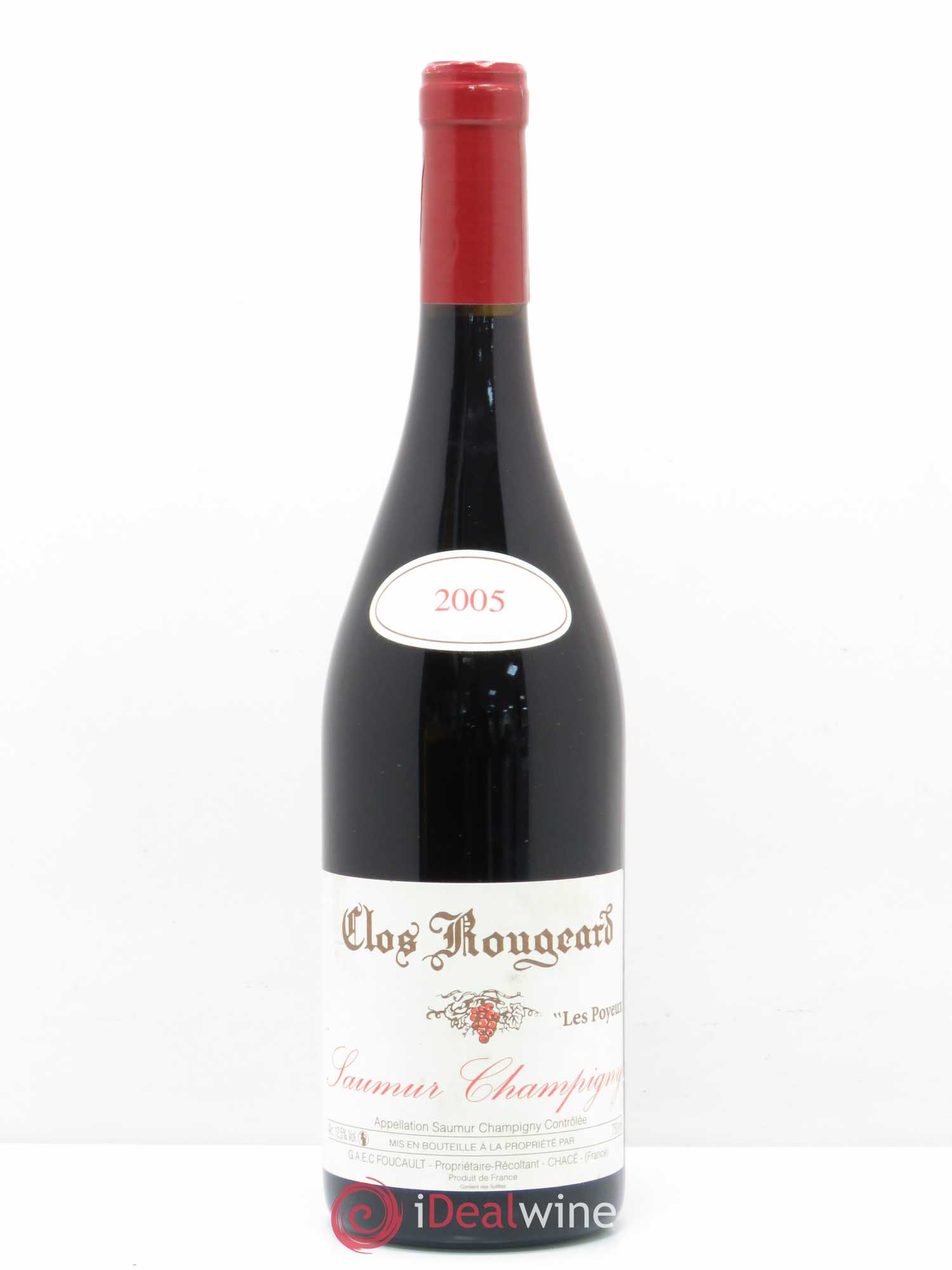Saumur-Champigny Les Poyeux Clos Rougeard 2005 - Lot de 1 bouteille - 0