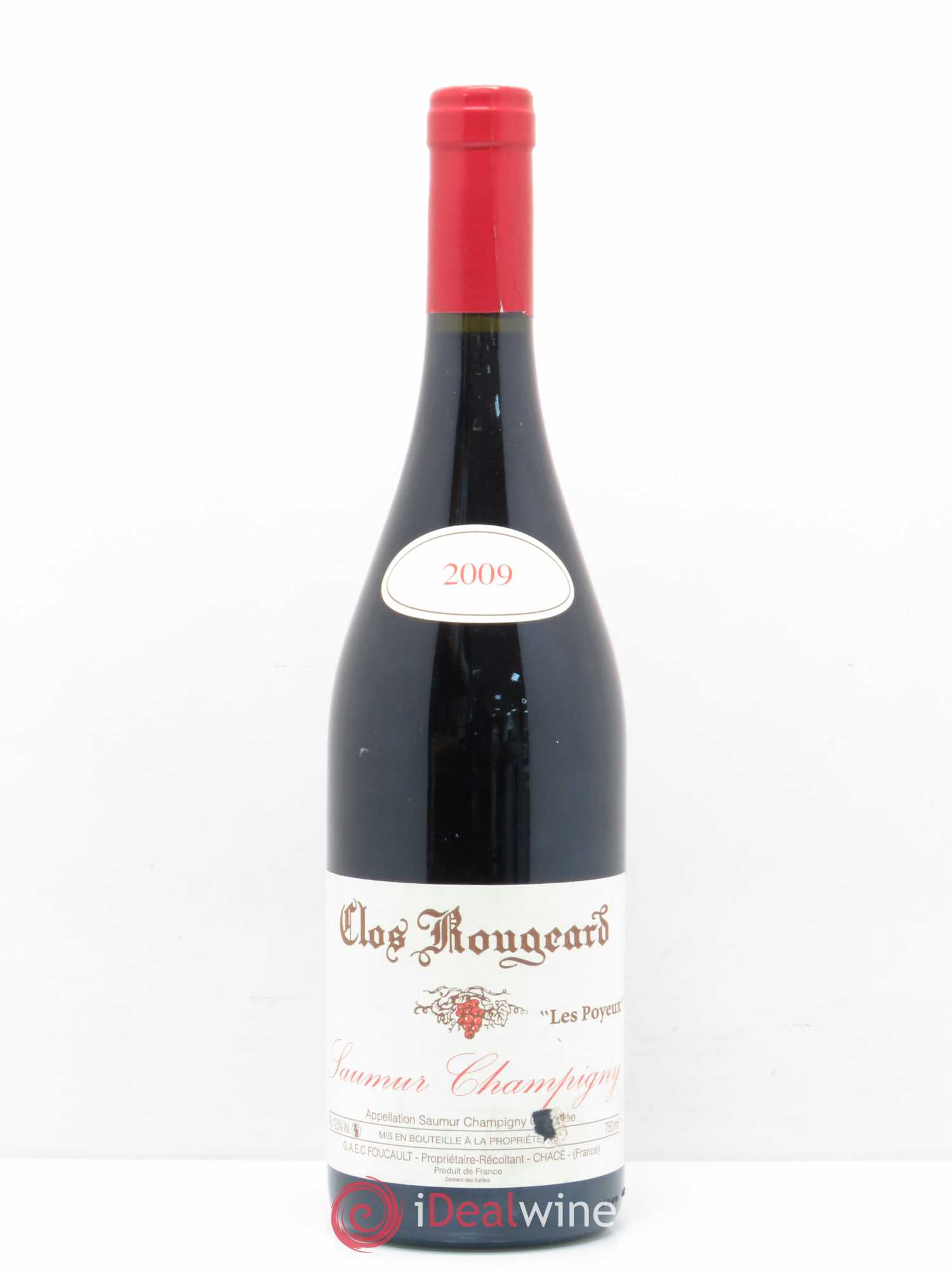 Saumur-Champigny Les Poyeux Clos Rougeard 2009 - Lot de 1 bouteille - 0