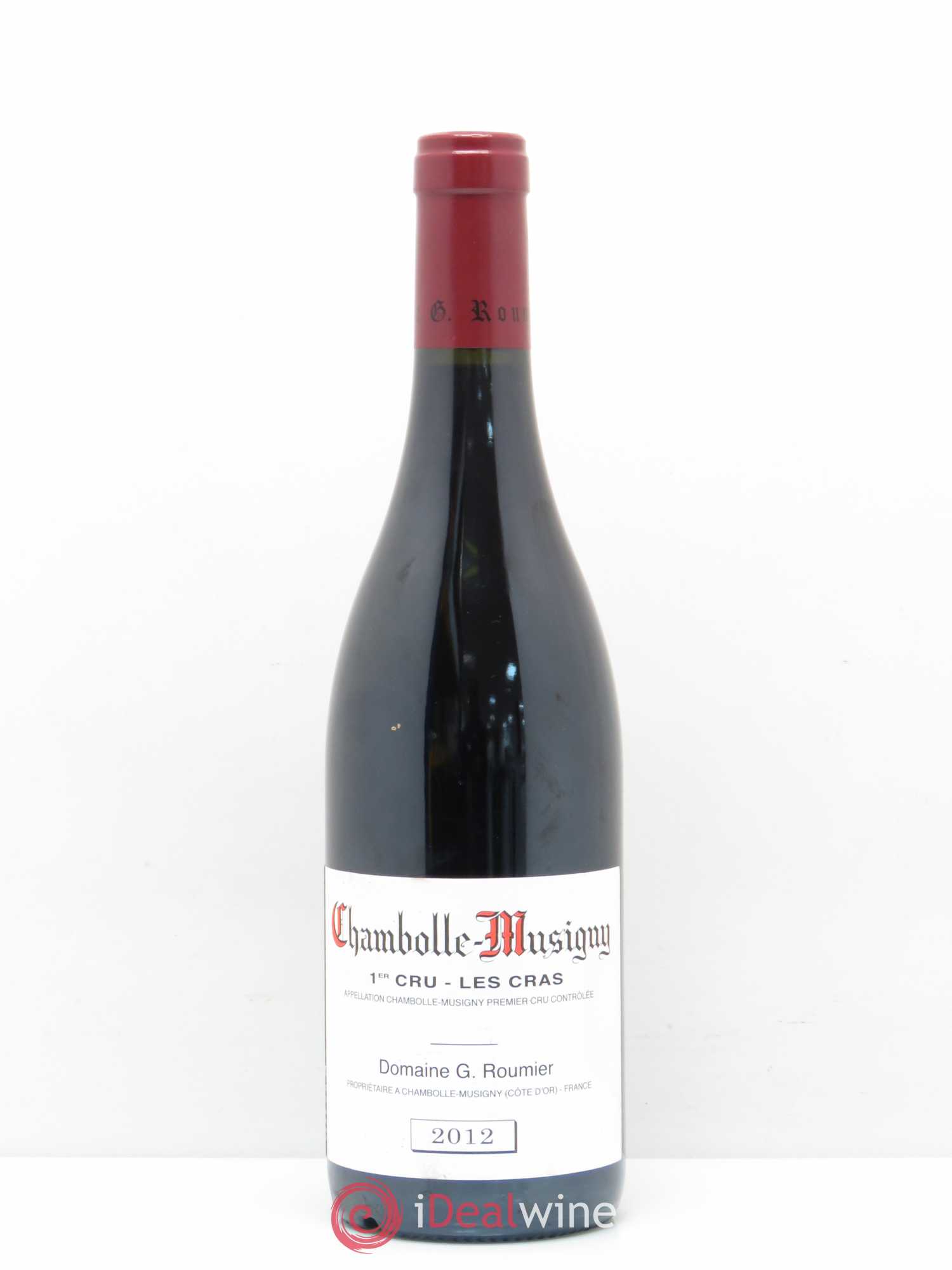 Chambolle-Musigny 1er Cru Les Cras Georges Roumier (Domaine) 2012 - Lot de 1 bouteille - 0