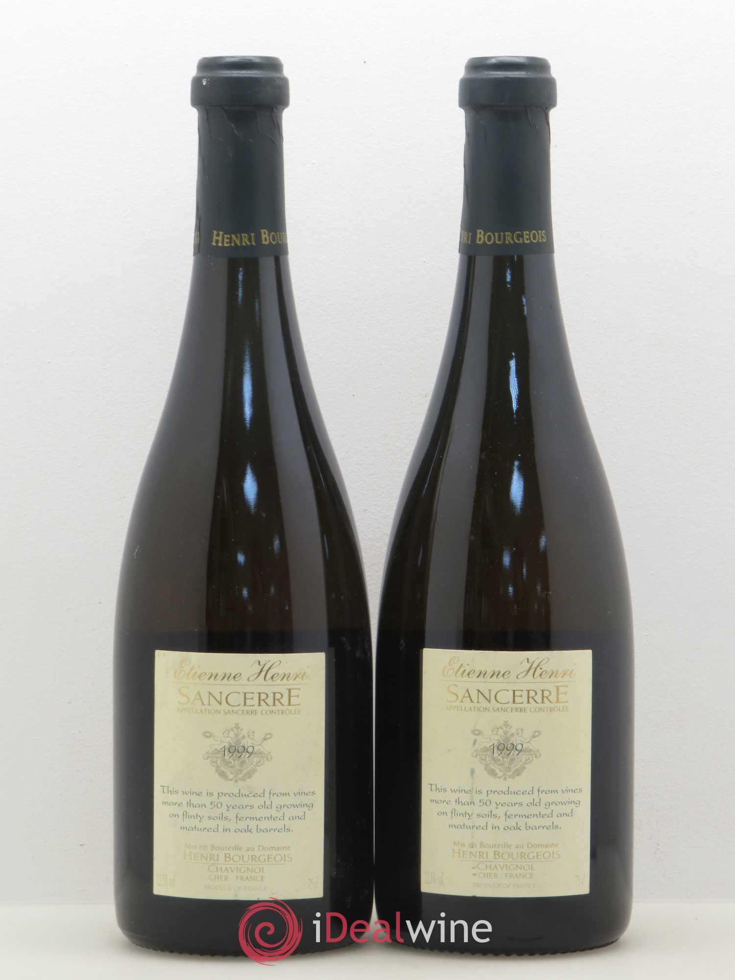 Sancerre Cuvee Etienne Henri H.Bourgeois 1999 - Posten von 2 Flaschen - 0