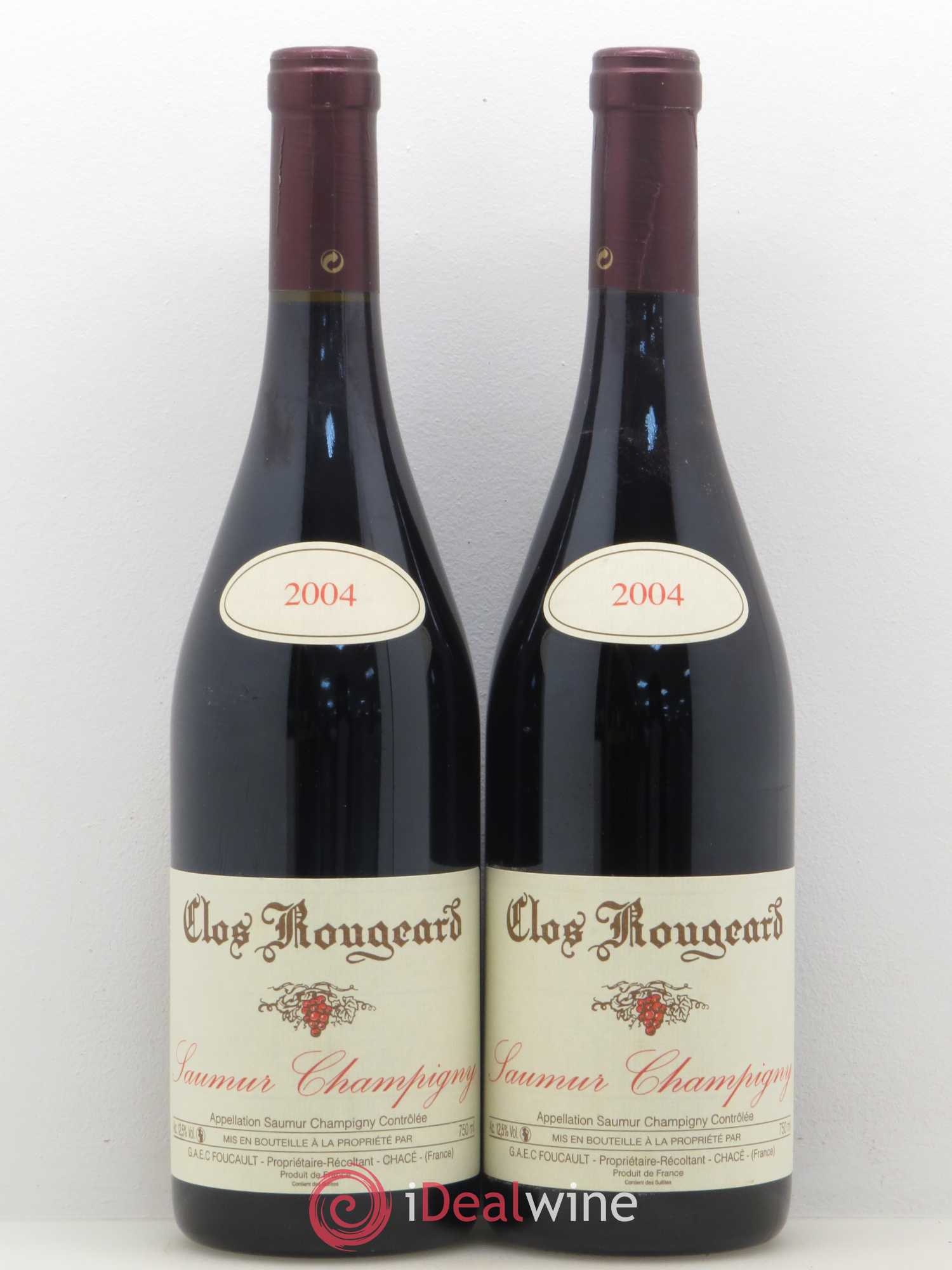 Saumur-Champigny Clos Rougeard 2004 - Posten von 2 Flaschen - 0