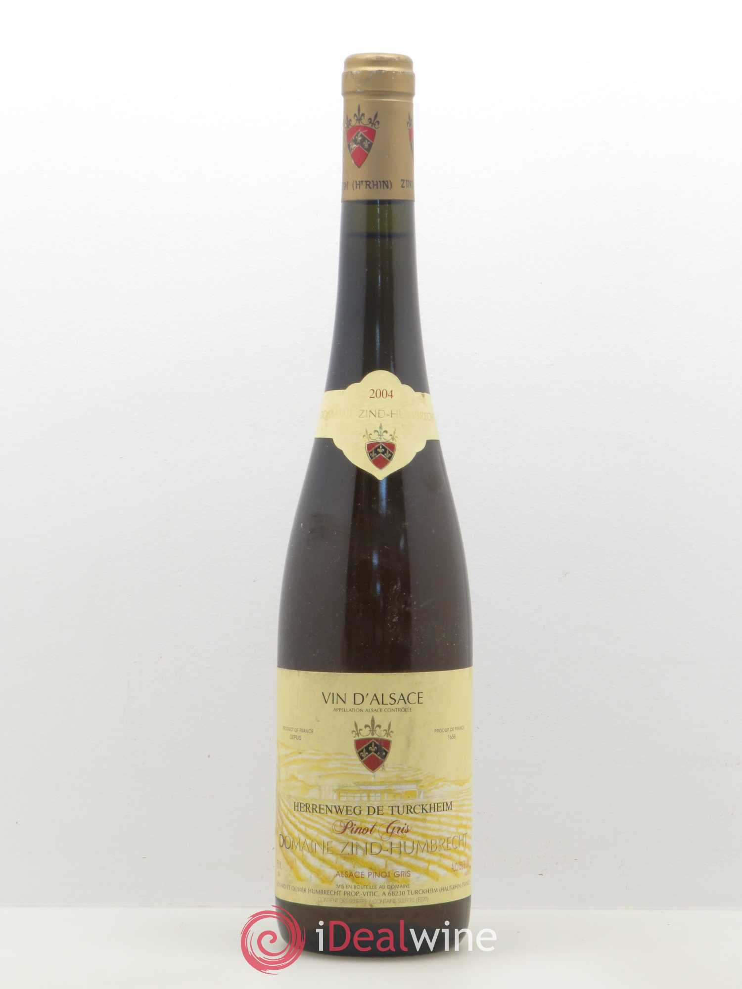 Alsace Riesling Herrenweg de Turckheim Zind-Humbrecht (Domaine) 2004 - Lot de 1 bouteille - 0