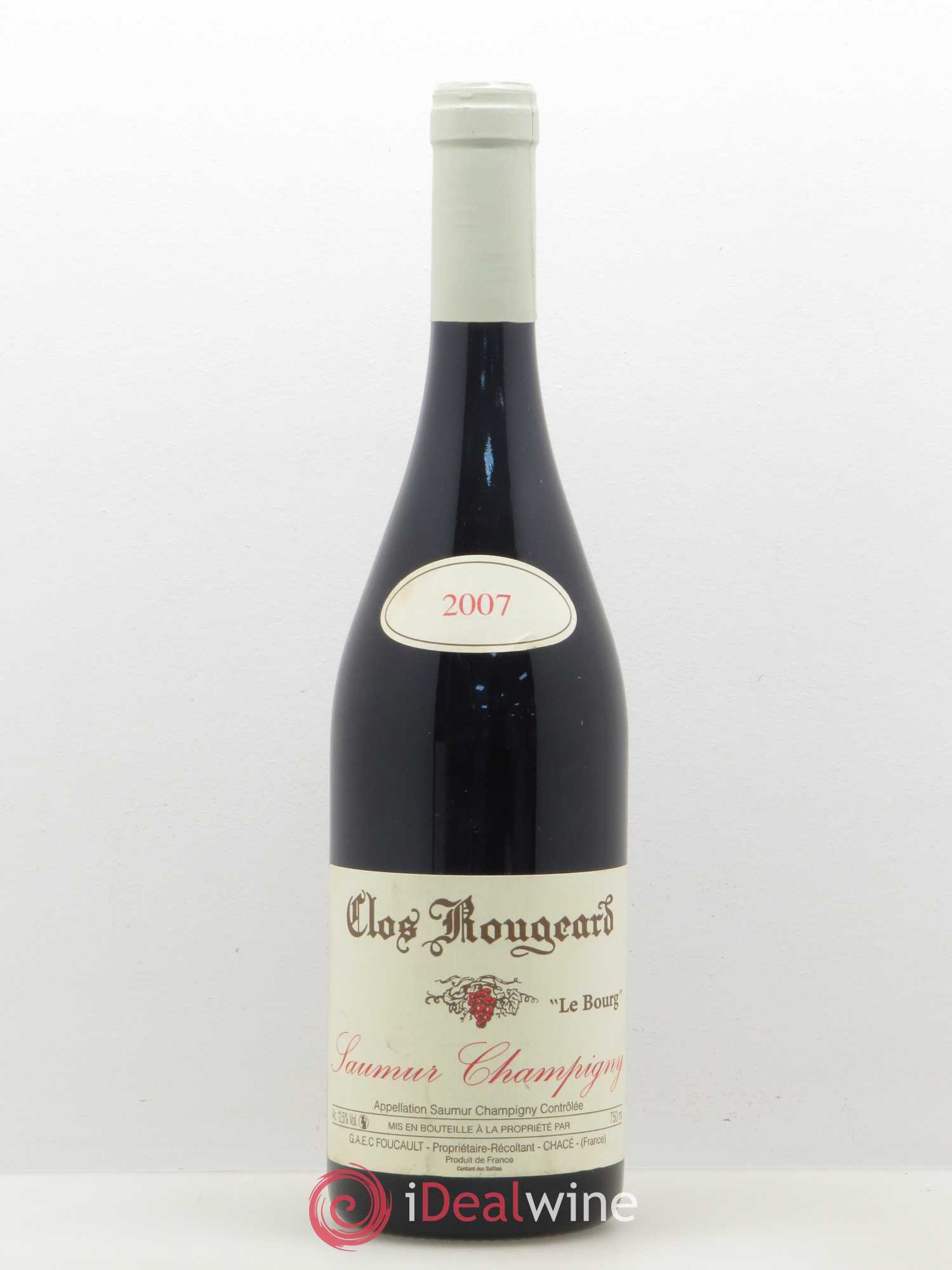 Saumur-Champigny Le Bourg Clos Rougeard 2007 - Lot de 1 bouteille - 0