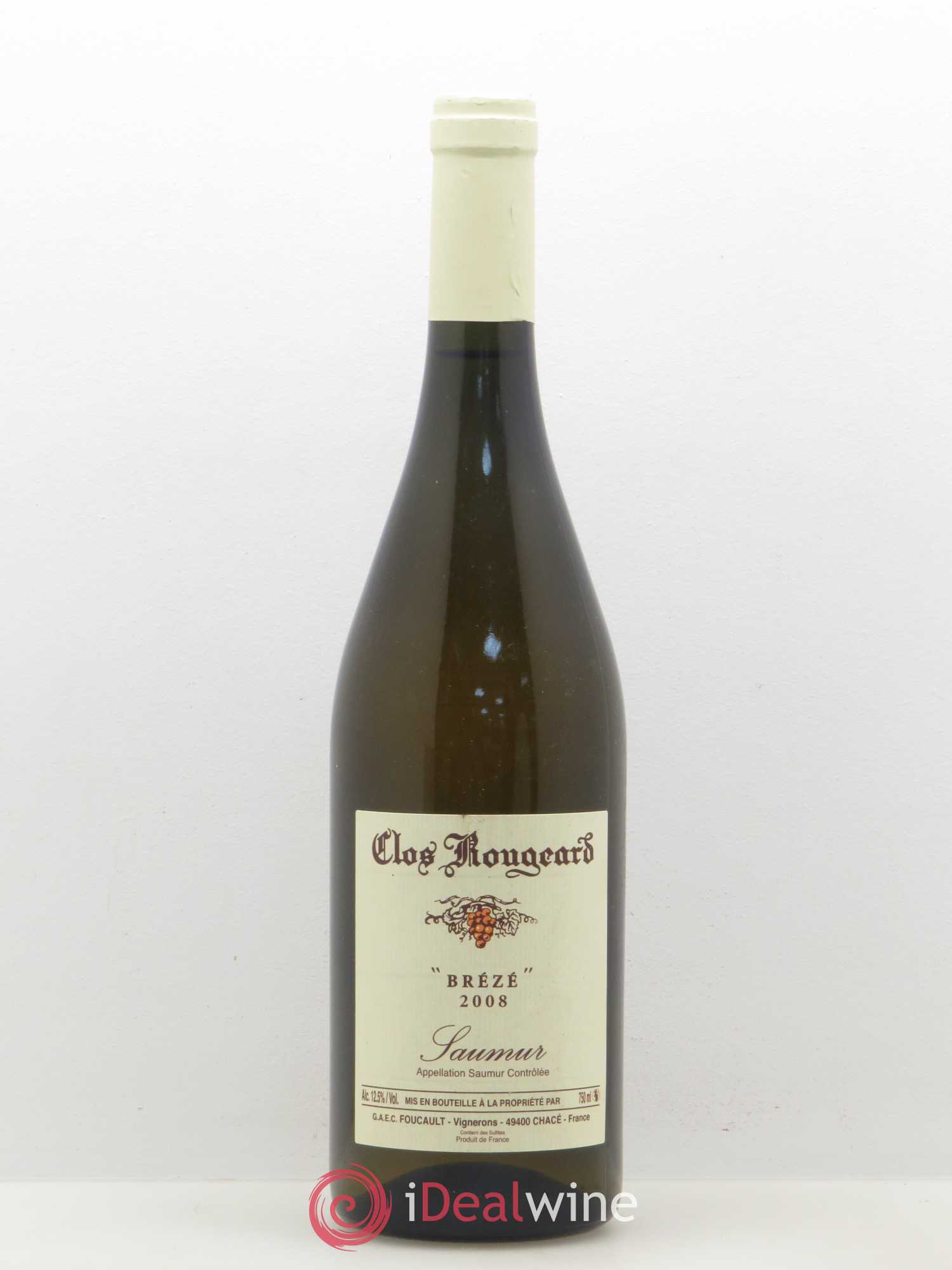 Saumur Brézé Clos Rougeard 2008 - Lot de 1 bouteille - 0