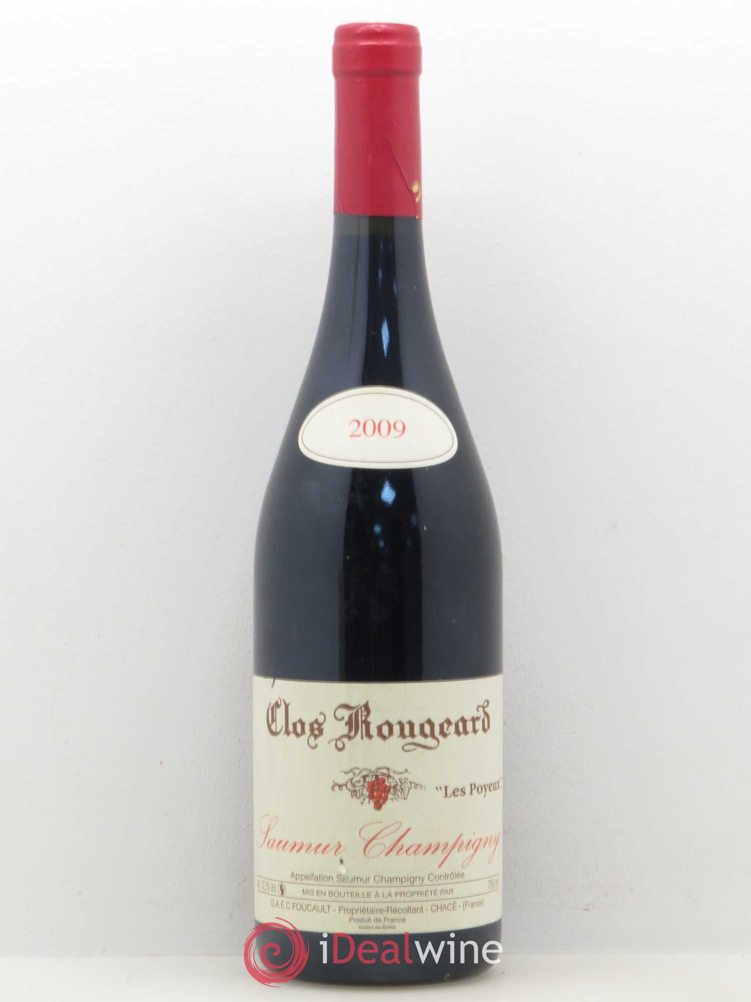 Saumur-Champigny Les Poyeux Clos Rougeard 2009 - Lot de 1 bouteille - 0