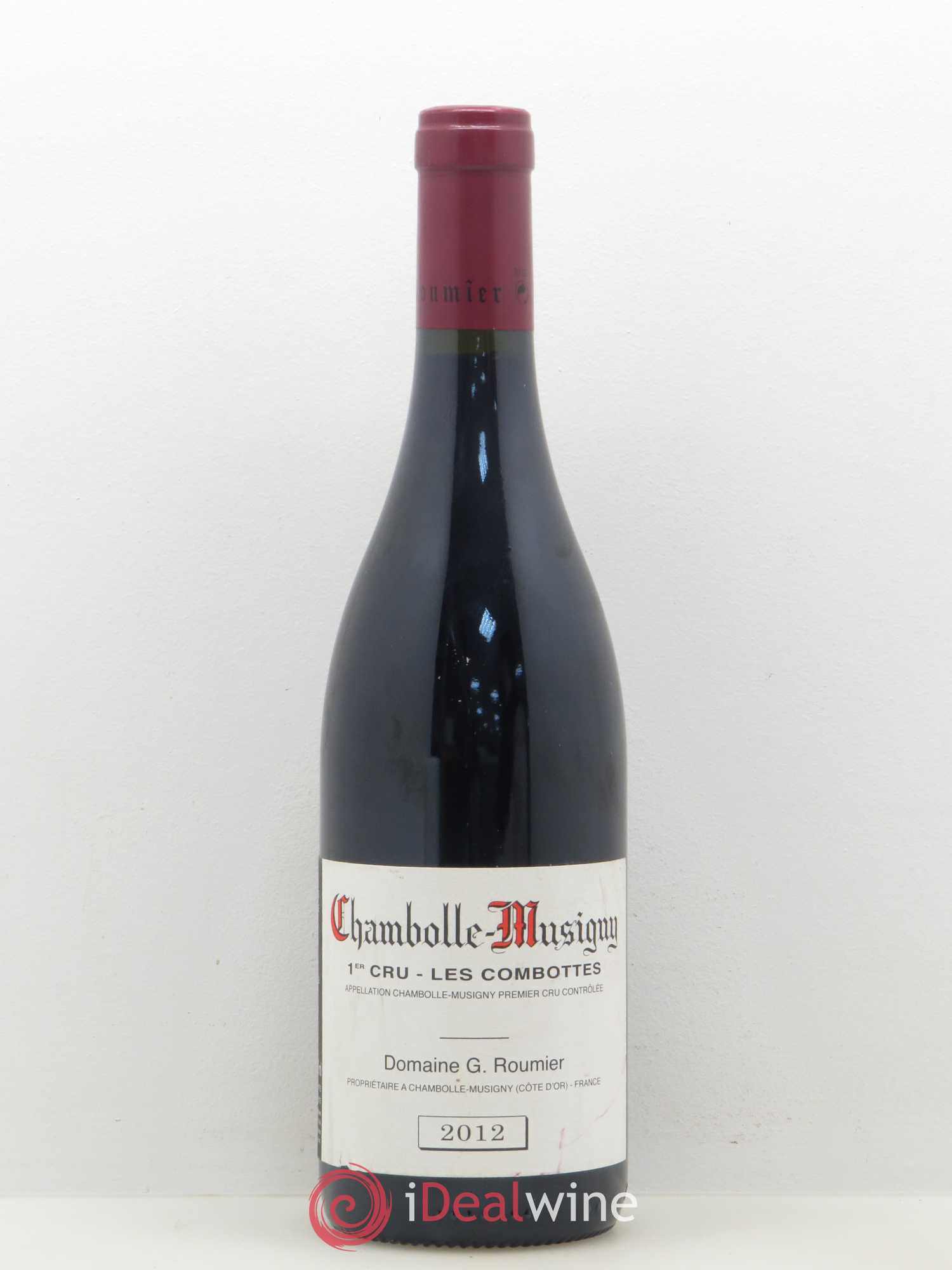 Chambolle-Musigny 1er Cru Les Combottes Georges Roumier (Domaine) 2012 - Lot de 1 bouteille - 0