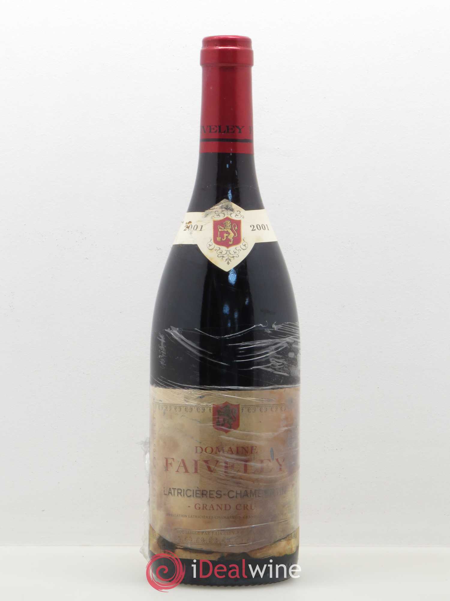 Latricières-Chambertin Grand Cru Faiveley 2001 - Lot de 1 bouteille - 0