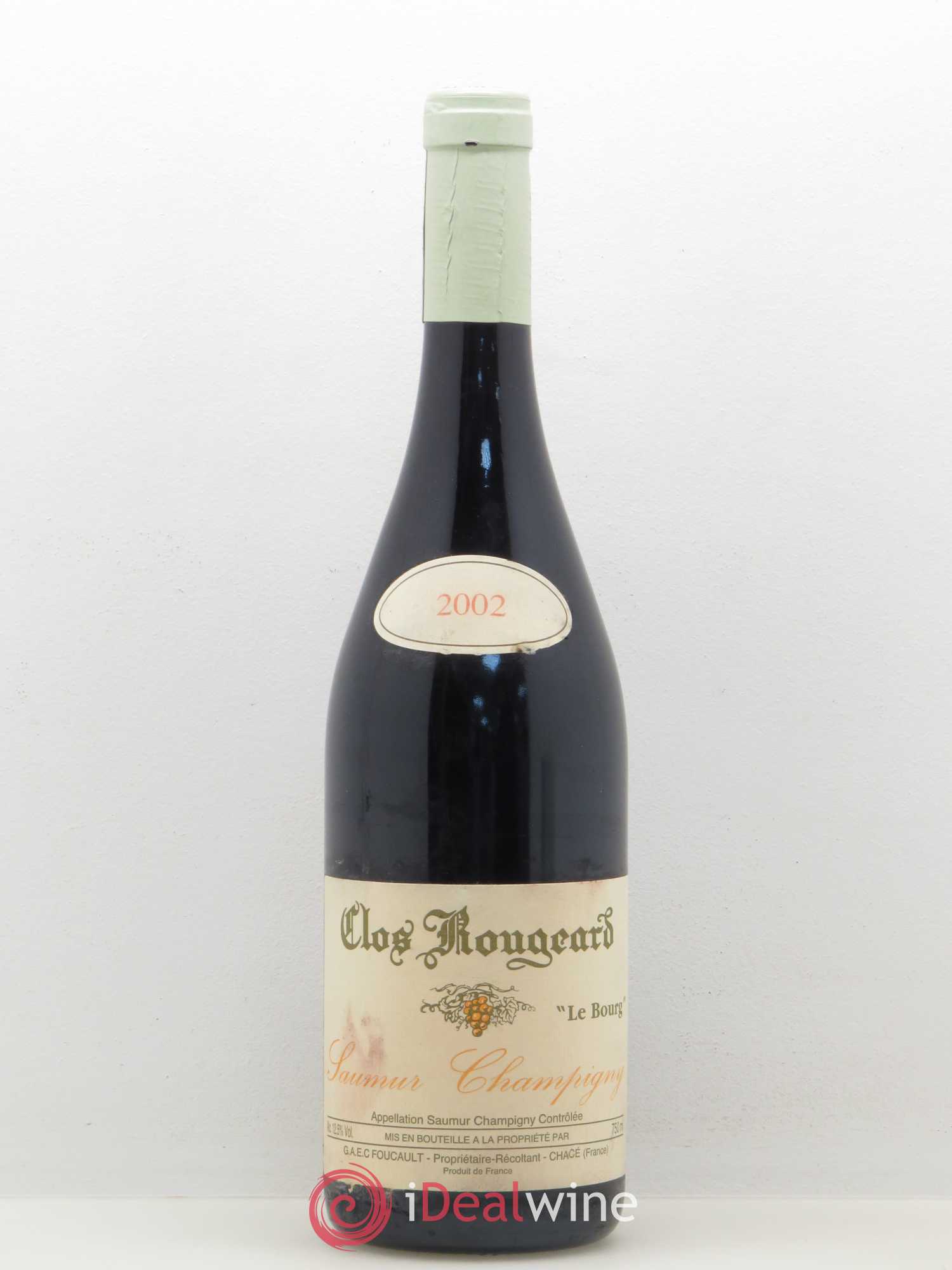 Saumur-Champigny Le Bourg Clos Rougeard 2002 - Lot de 1 bouteille - 0