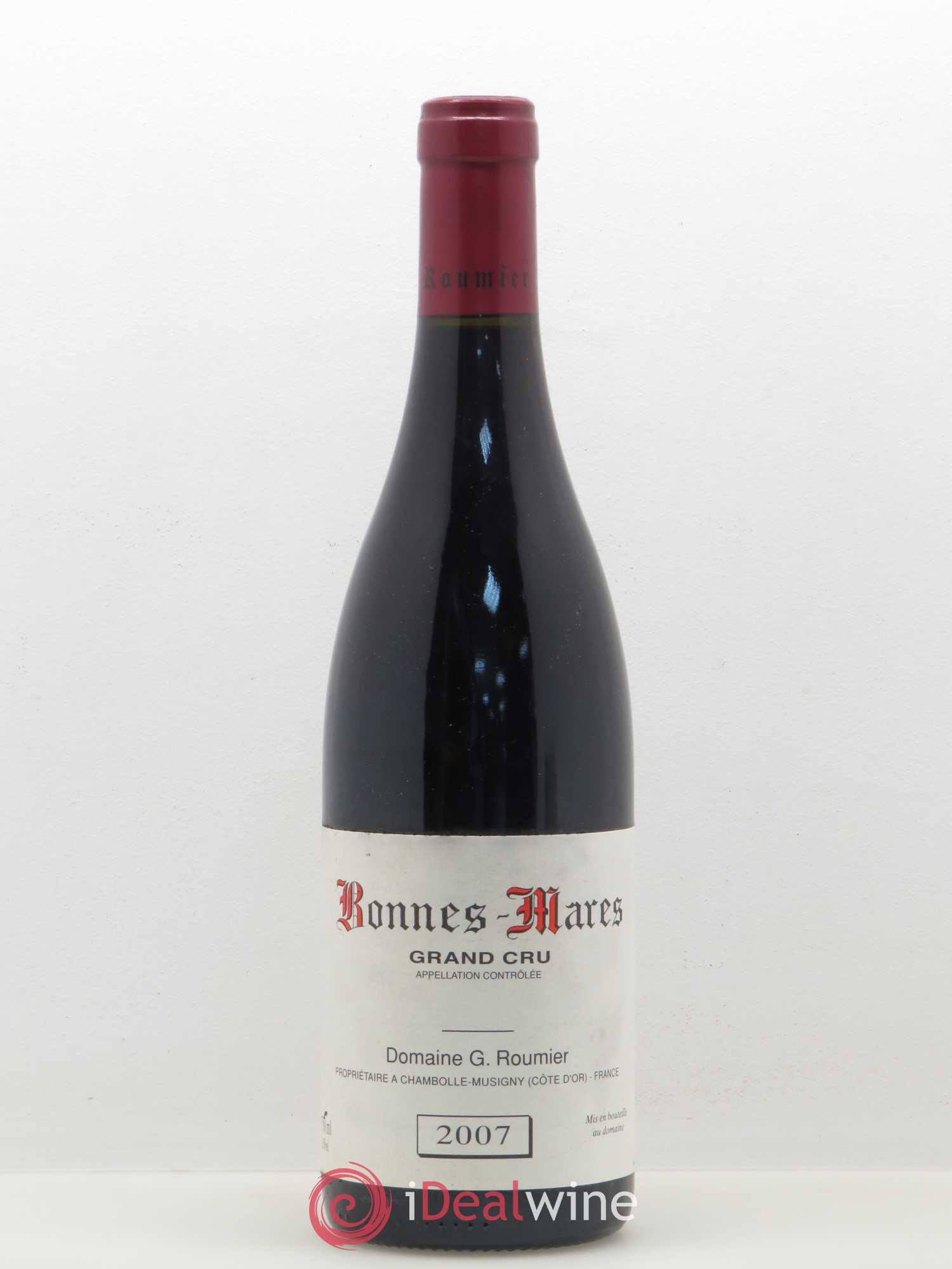 Bonnes-Mares Grand Cru Georges Roumier (Domaine) 2007 - Lot de 1 bouteille - 0