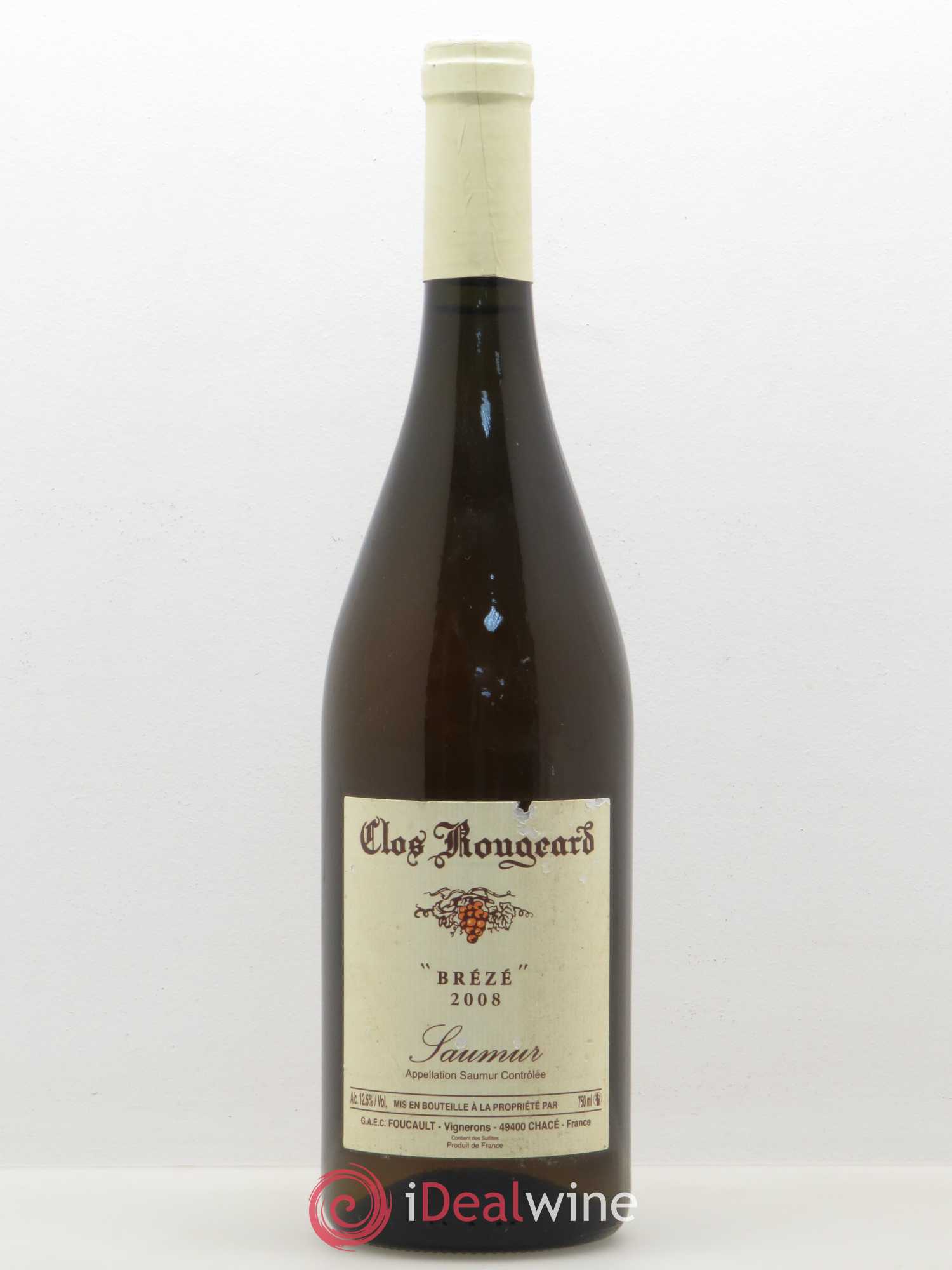 Saumur Brézé Clos Rougeard 2008 - Posten von 1 Flasche - 0