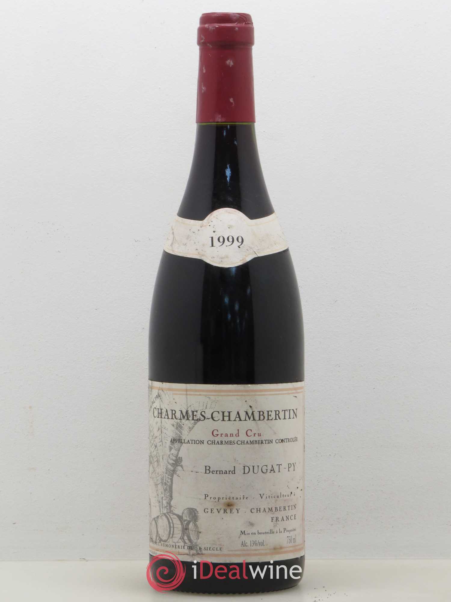 Charmes-Chambertin Grand Cru Dugat-Py 1999 - Lot de 1 bouteille - 0